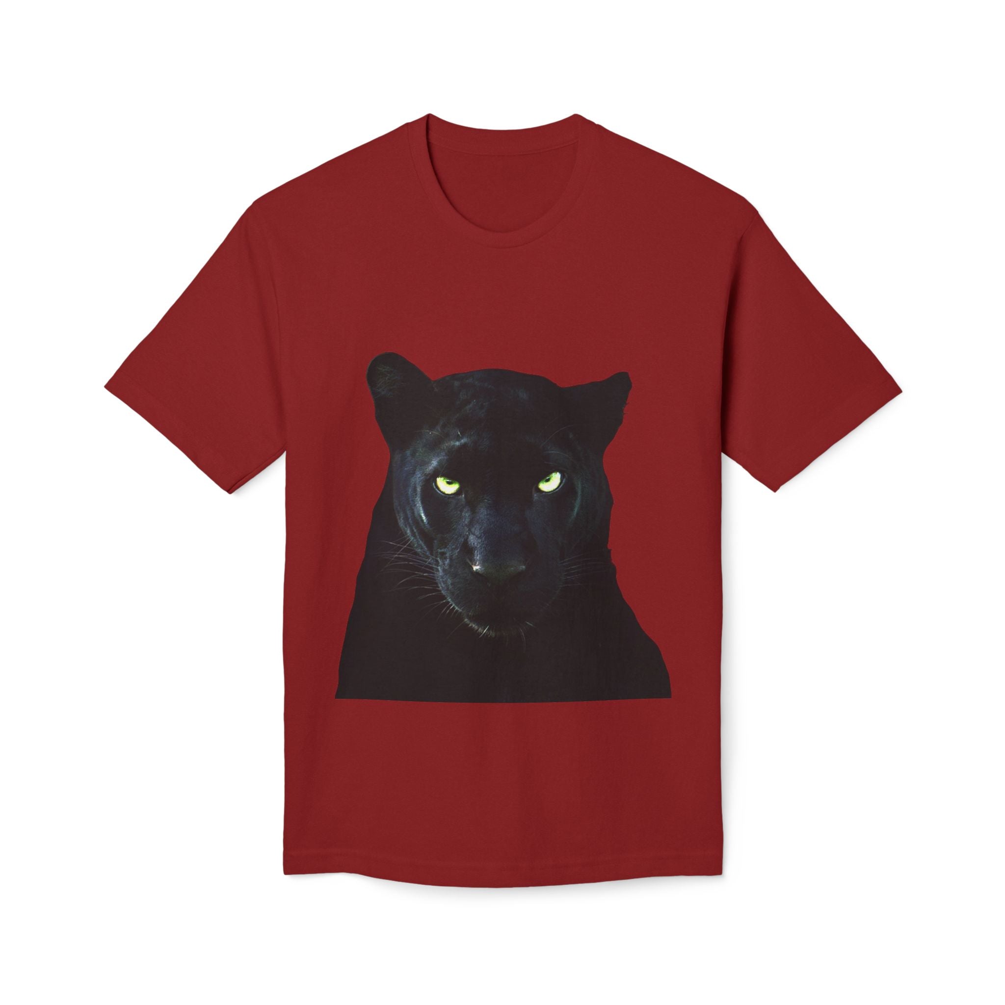 Black Panther Portrait T-Shirt — Bold Cat Graphic Tee