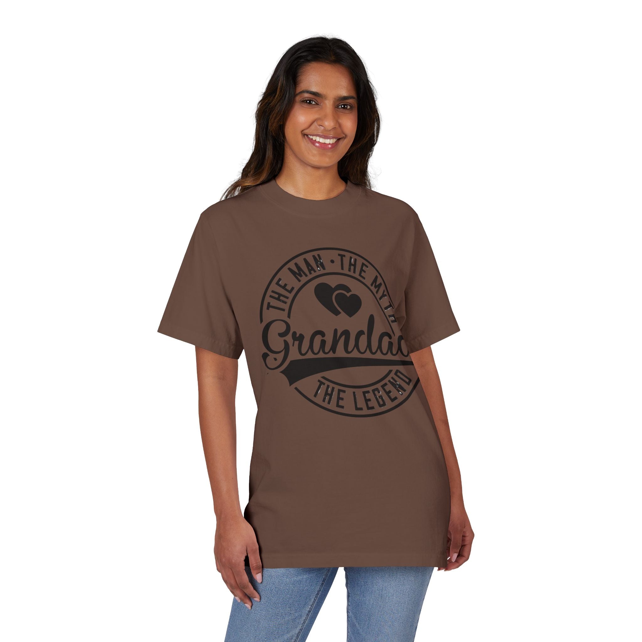 Granddad T-Shirt — "The Man • The Myth • The Legend" Grandad Gift Tee