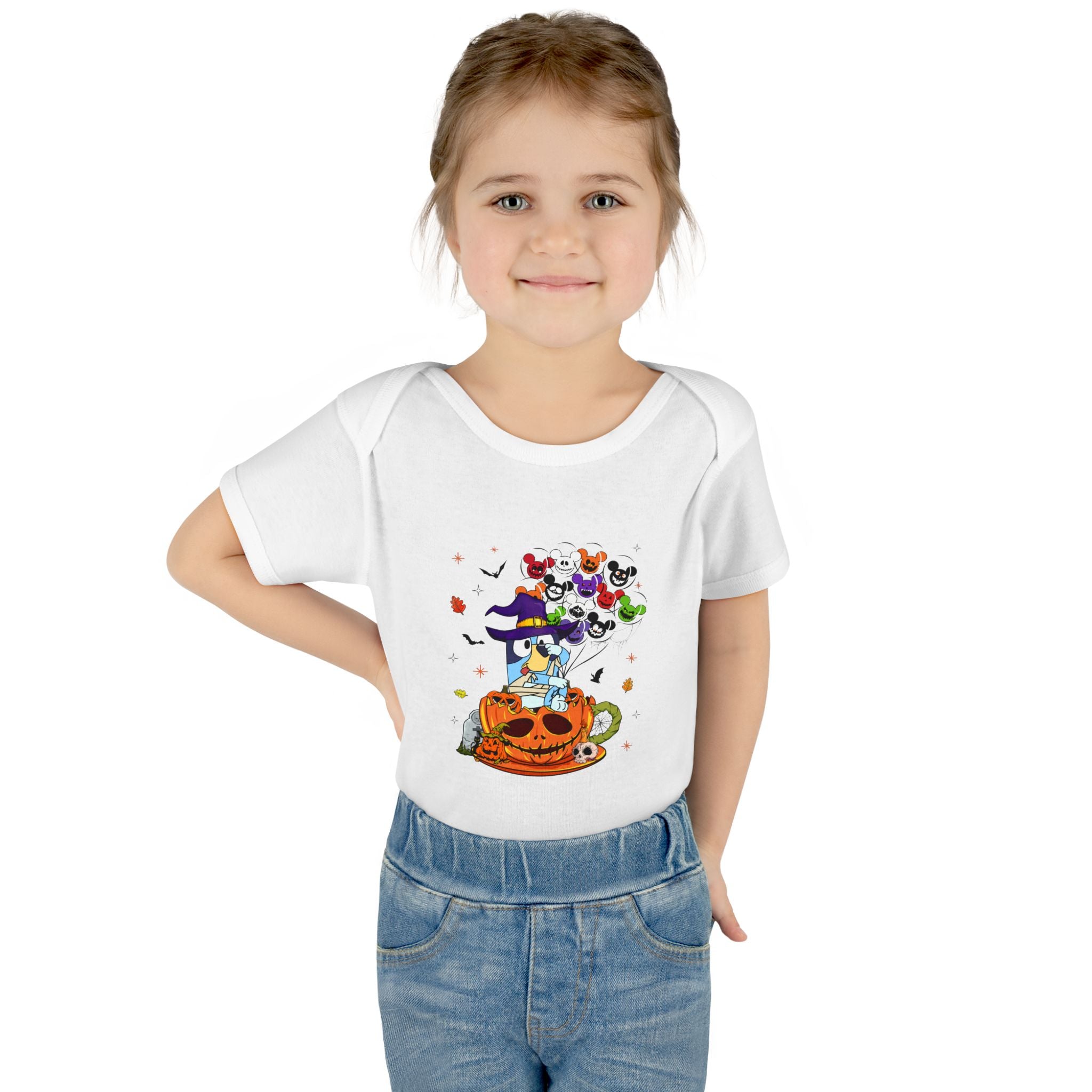 Infant Halloween Witch Pumpkin Bodysuit – Cute Baby Trick-or-Treat Costume
