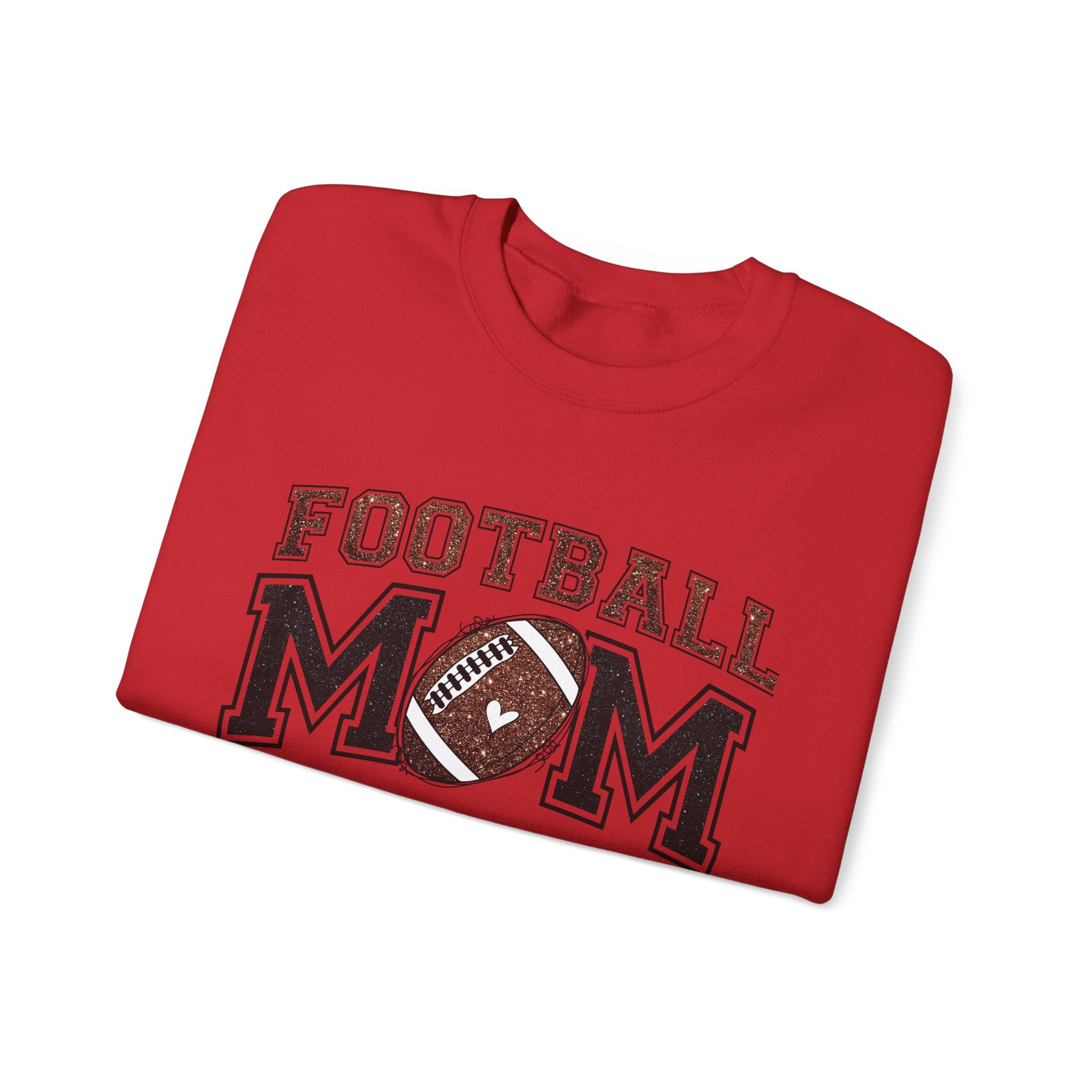 Football Mom Sweatshirt – “Like a Normal Mom But Louder & Prouder” Crewneck