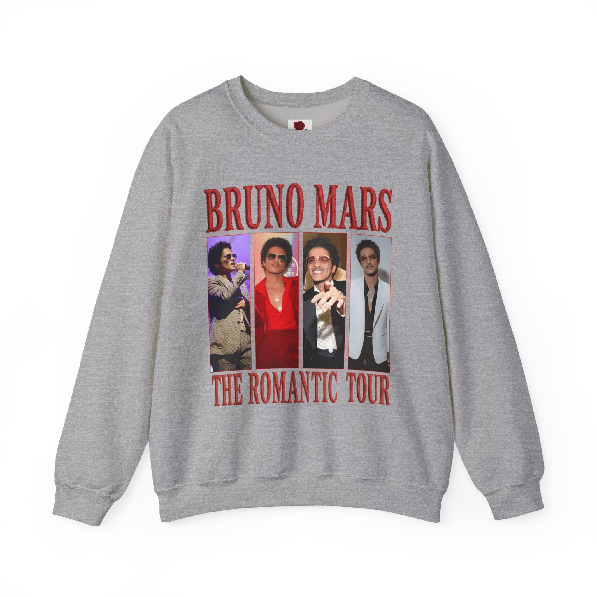 Tour Crewneck Sweatshirt — The Romantic Tour Graphic