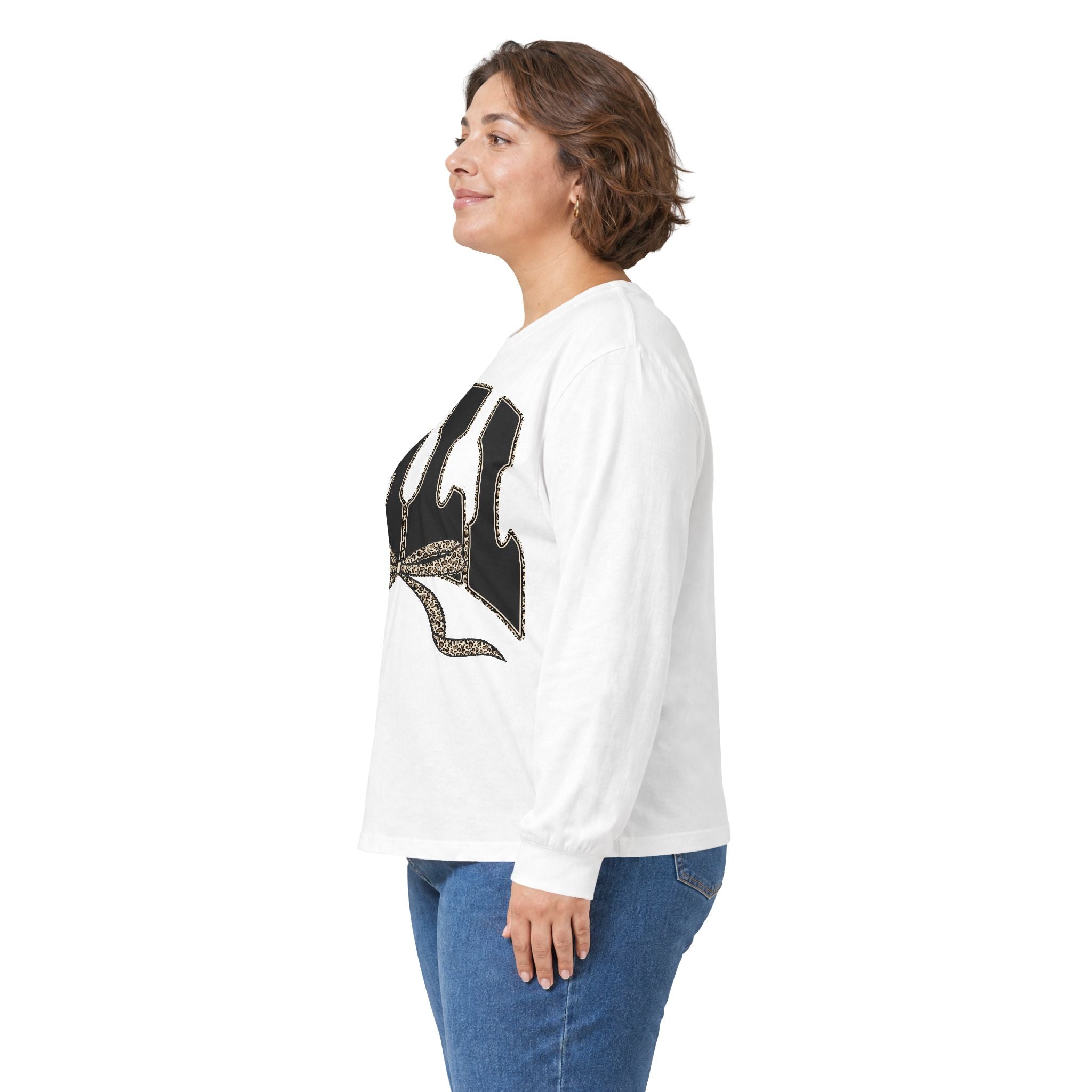 Fall Graphic Long Sleeve Tee — "FALL" Arch Design