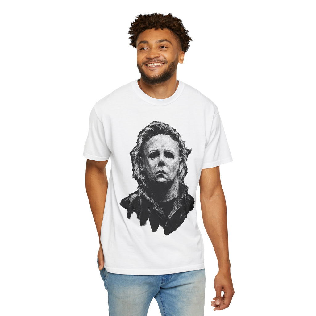 Portrait T-Shirt — Horror Movie Mask Tee