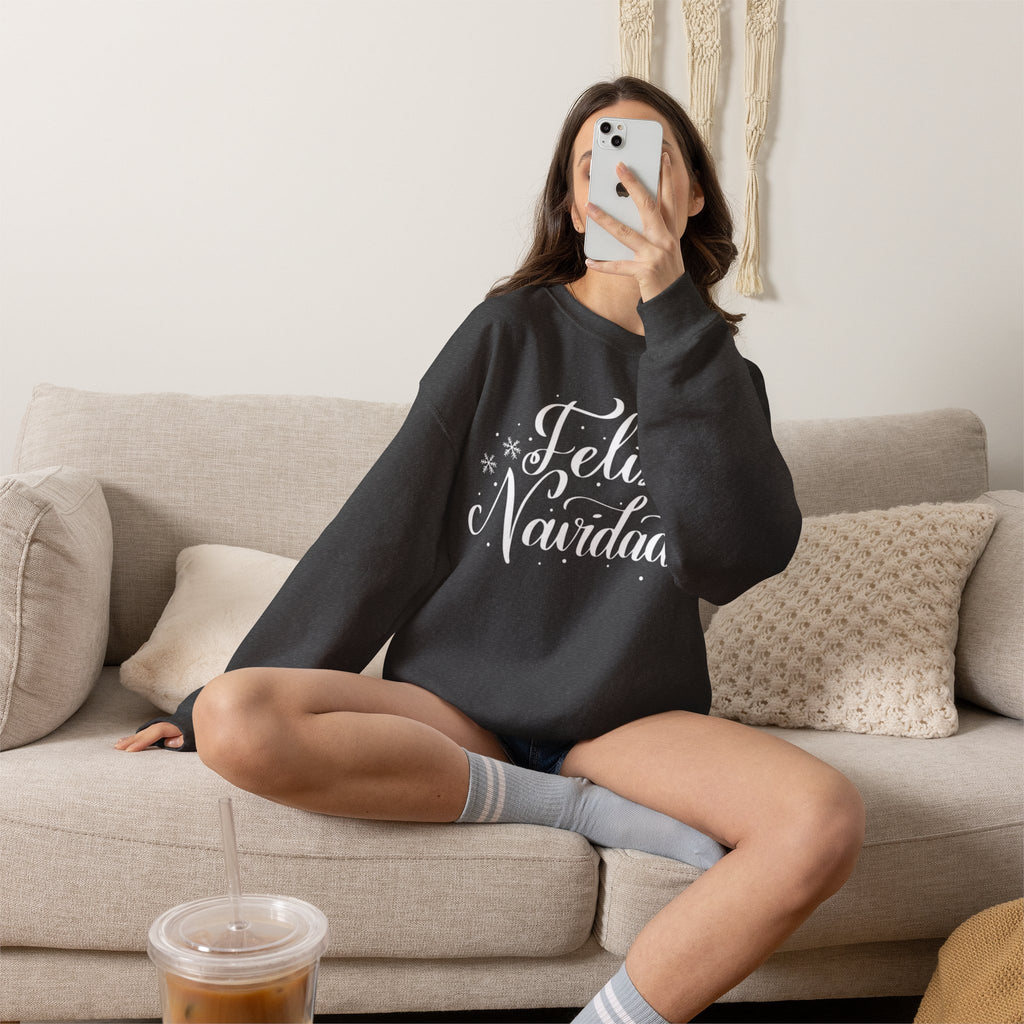 Feliz Navidad Sweatshirt – Festive Spanish Christmas Crewneck