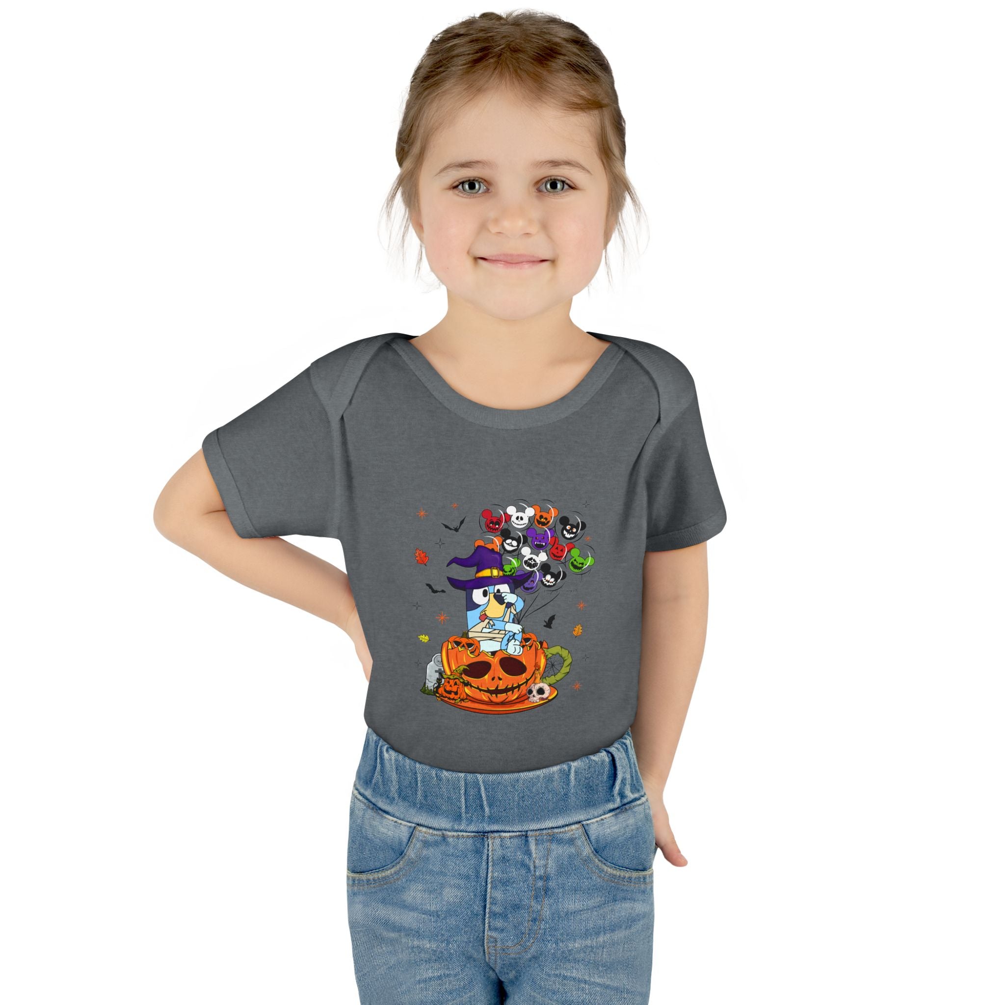 Infant Halloween Witch Pumpkin Bodysuit – Cute Baby Trick-or-Treat Costume