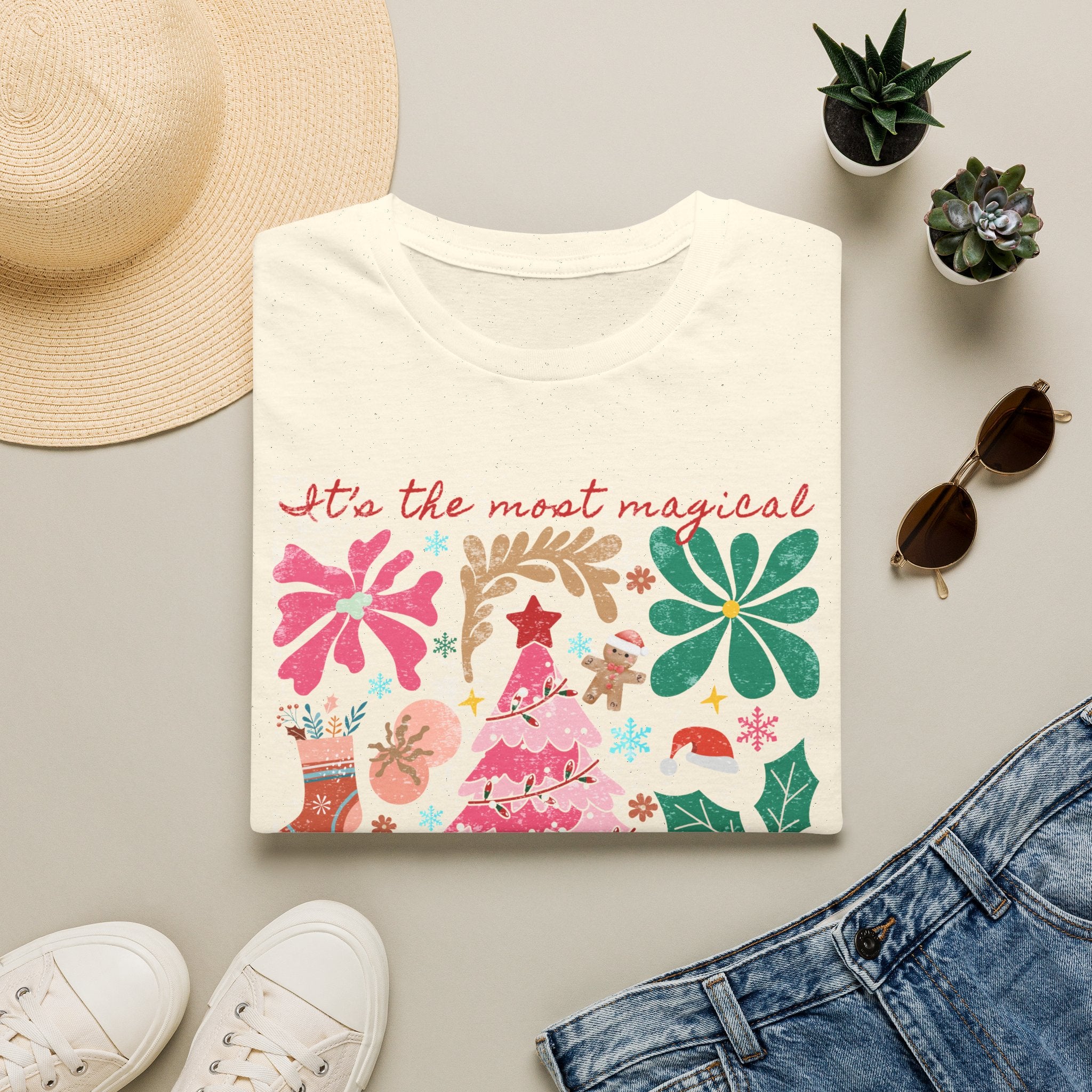 Christmas Tree Tee — "It's the Most Magical Time of the Year" Holiday T-Shirt