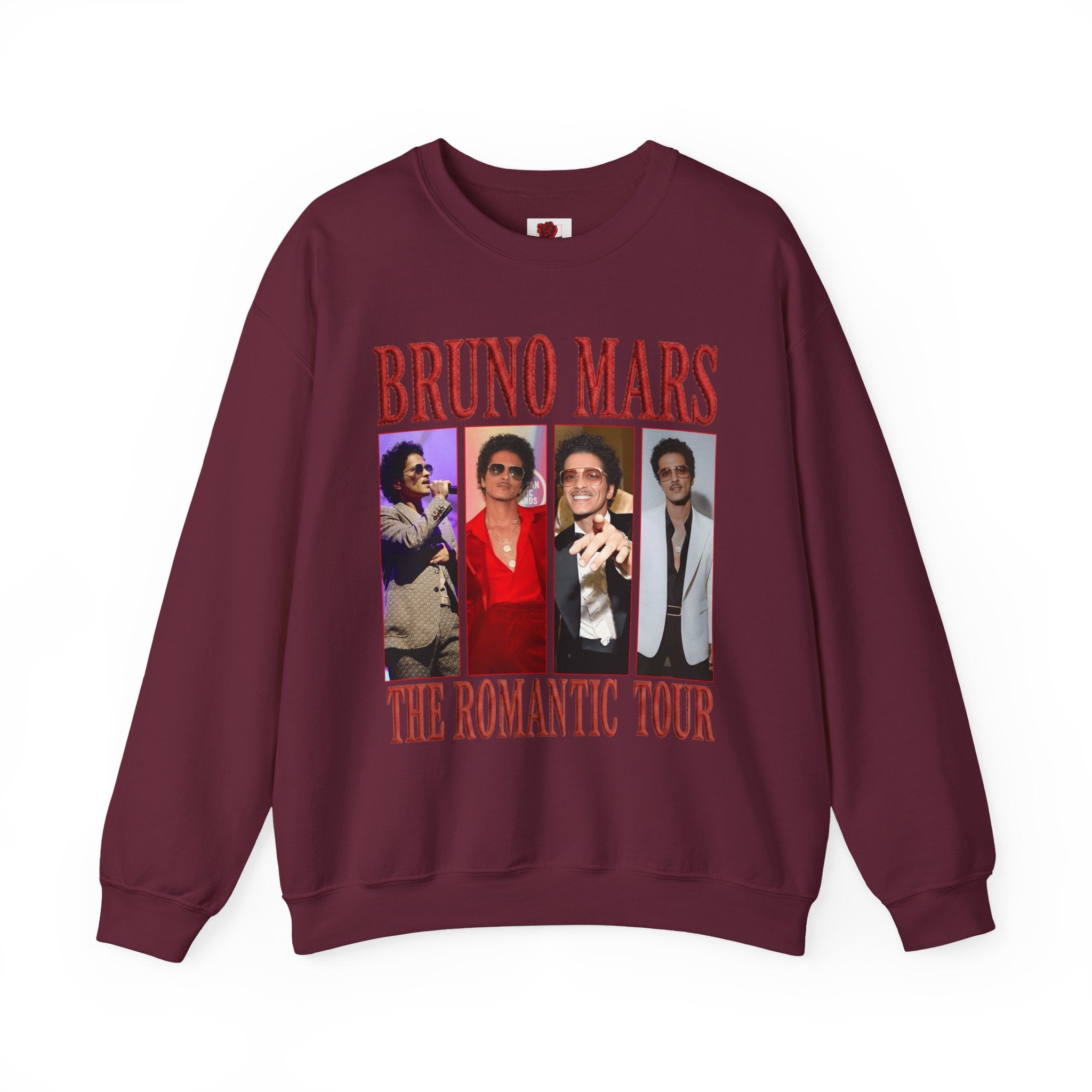 Tour Crewneck Sweatshirt — The Romantic Tour Graphic
