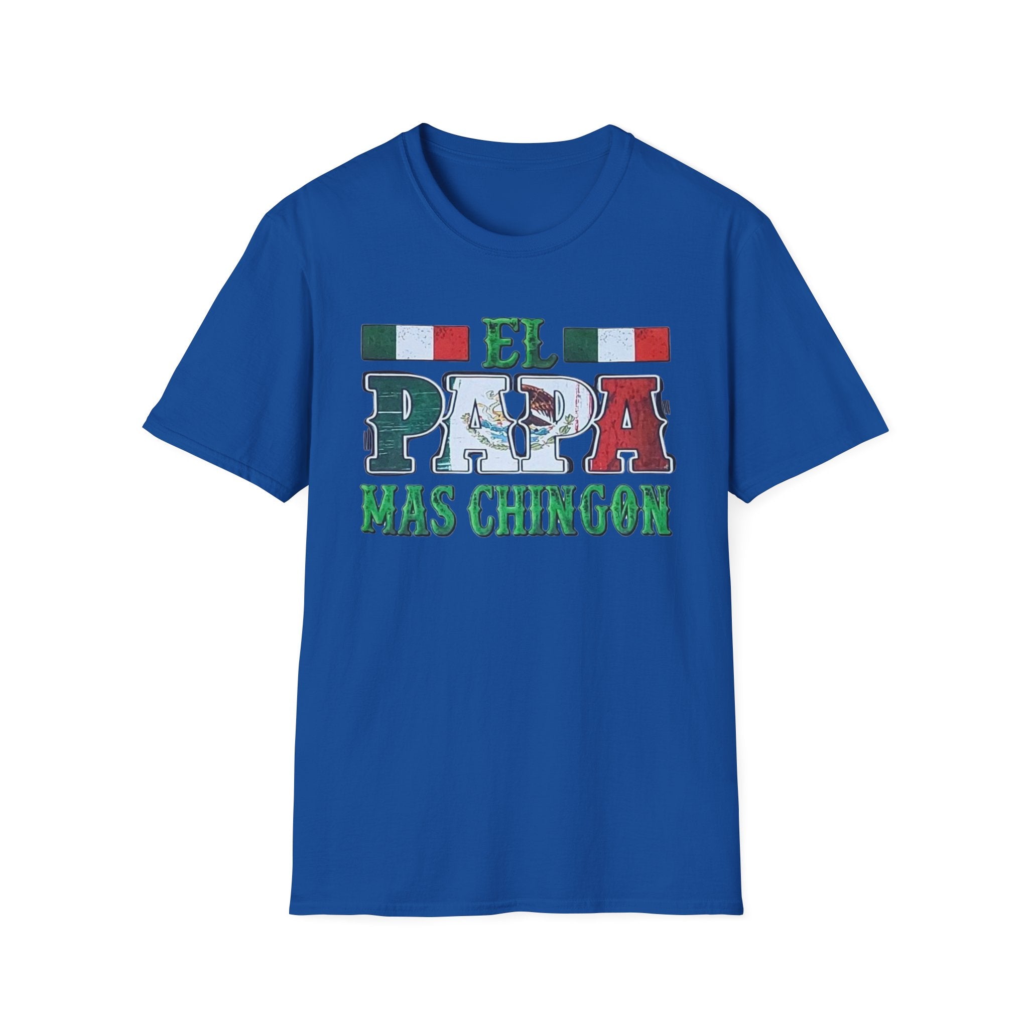 El Papá Más Chingón T-Shirt – Mexican Flag Father's Day Tee