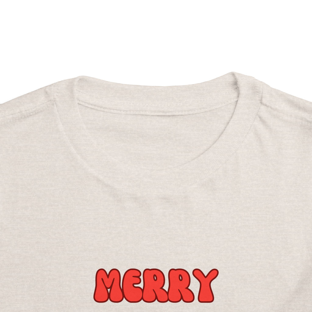 Merry Christmas Penguin Toddler Tee