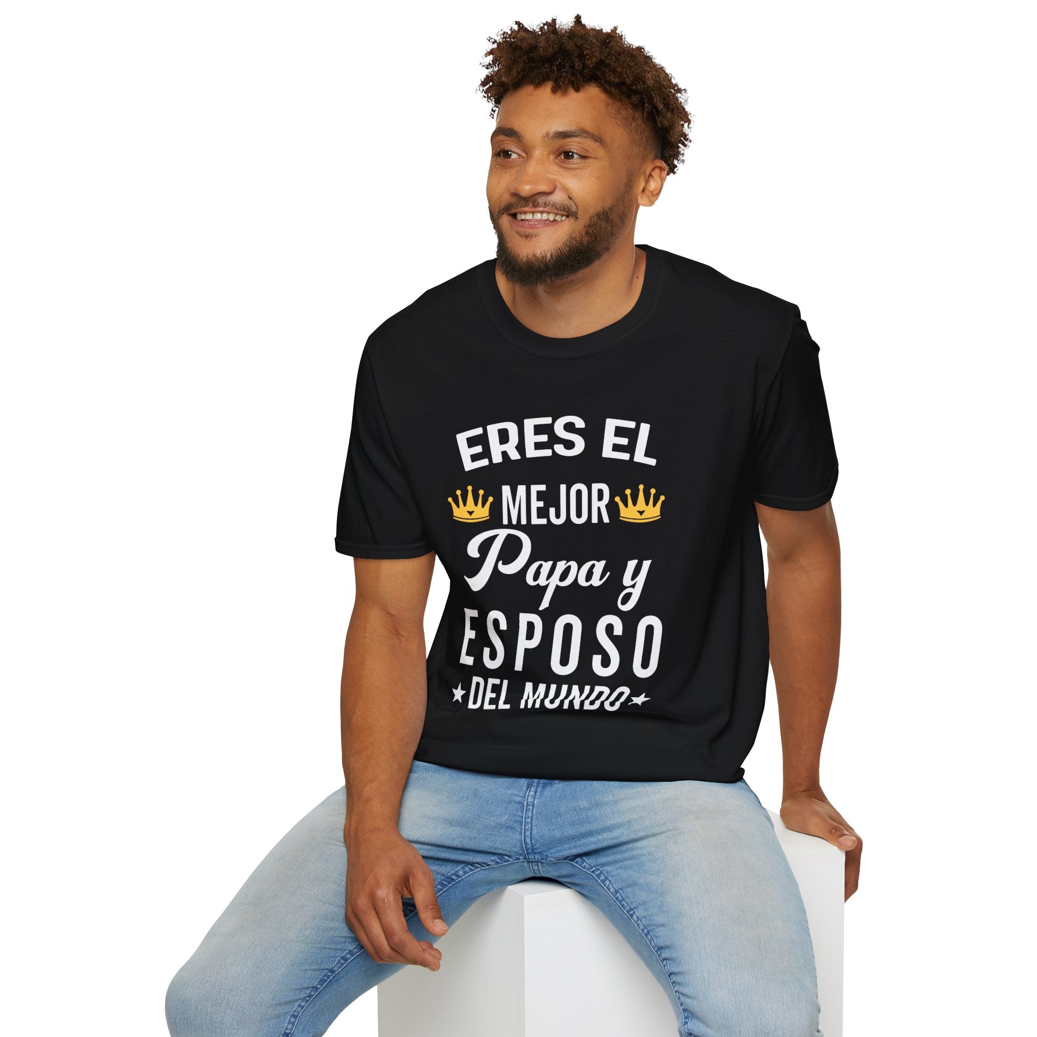 T-Shirt "Eres el Mejor Papa y Esposo del Mundo" – Regalo Día del Padre en Español