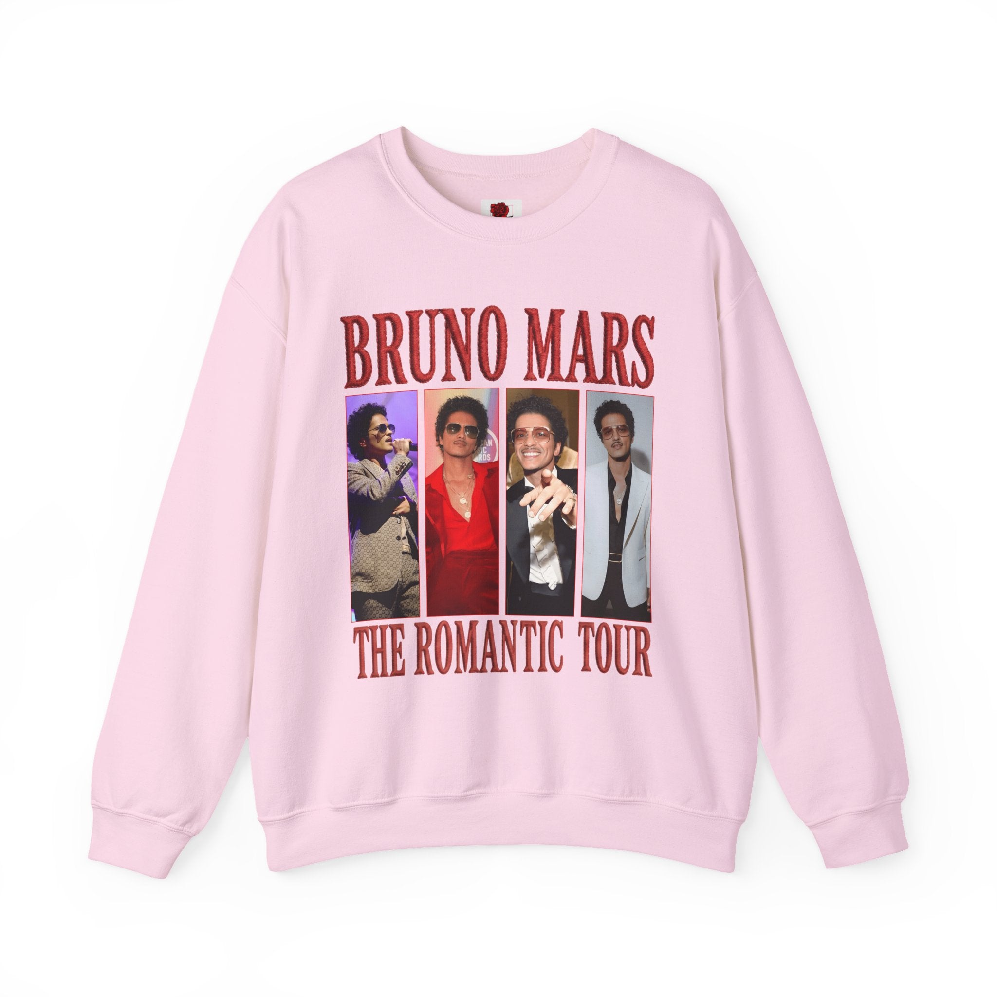 Tour Crewneck Sweatshirt — The Romantic Tour Graphic