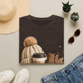 Fall Basics T-Shirt — Cozy Autumn Beanie, Coffee & Boots Tee