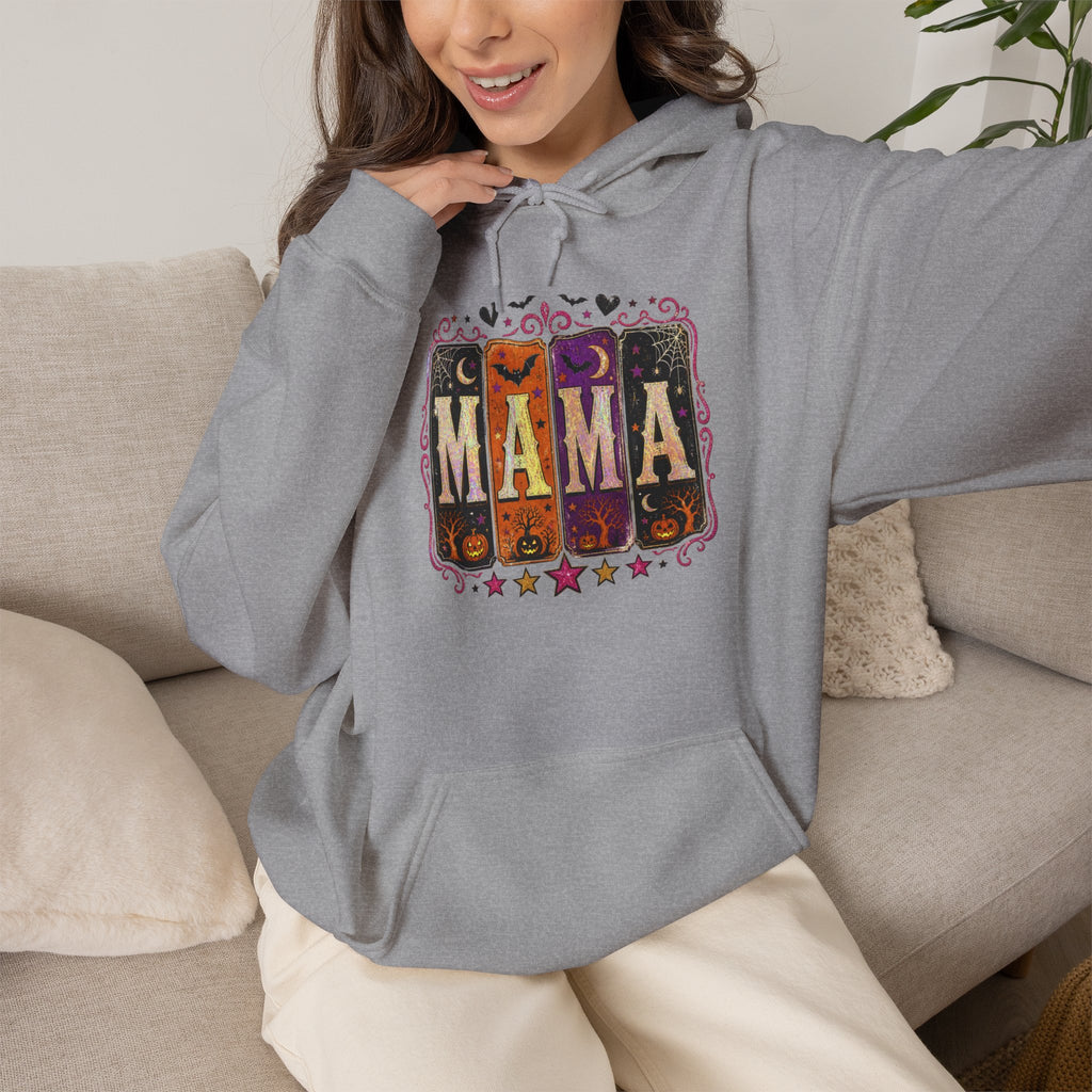Mama Retro Hoodie — Vintage Letterpress Mother’s Day Sweatshirt