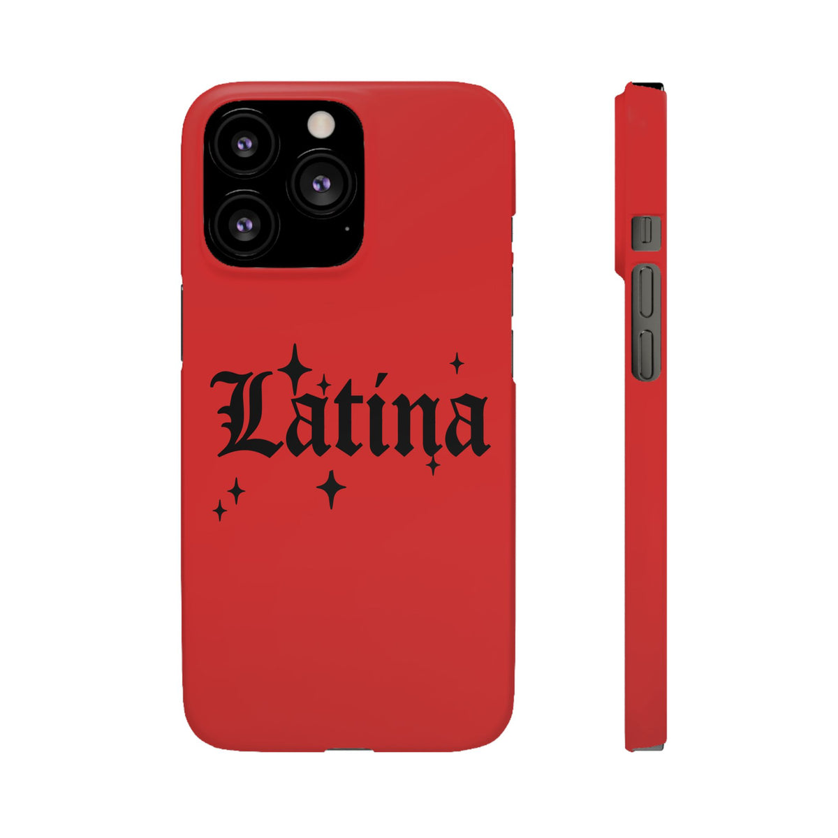 Latina script with stars Phone Case | Snap Case