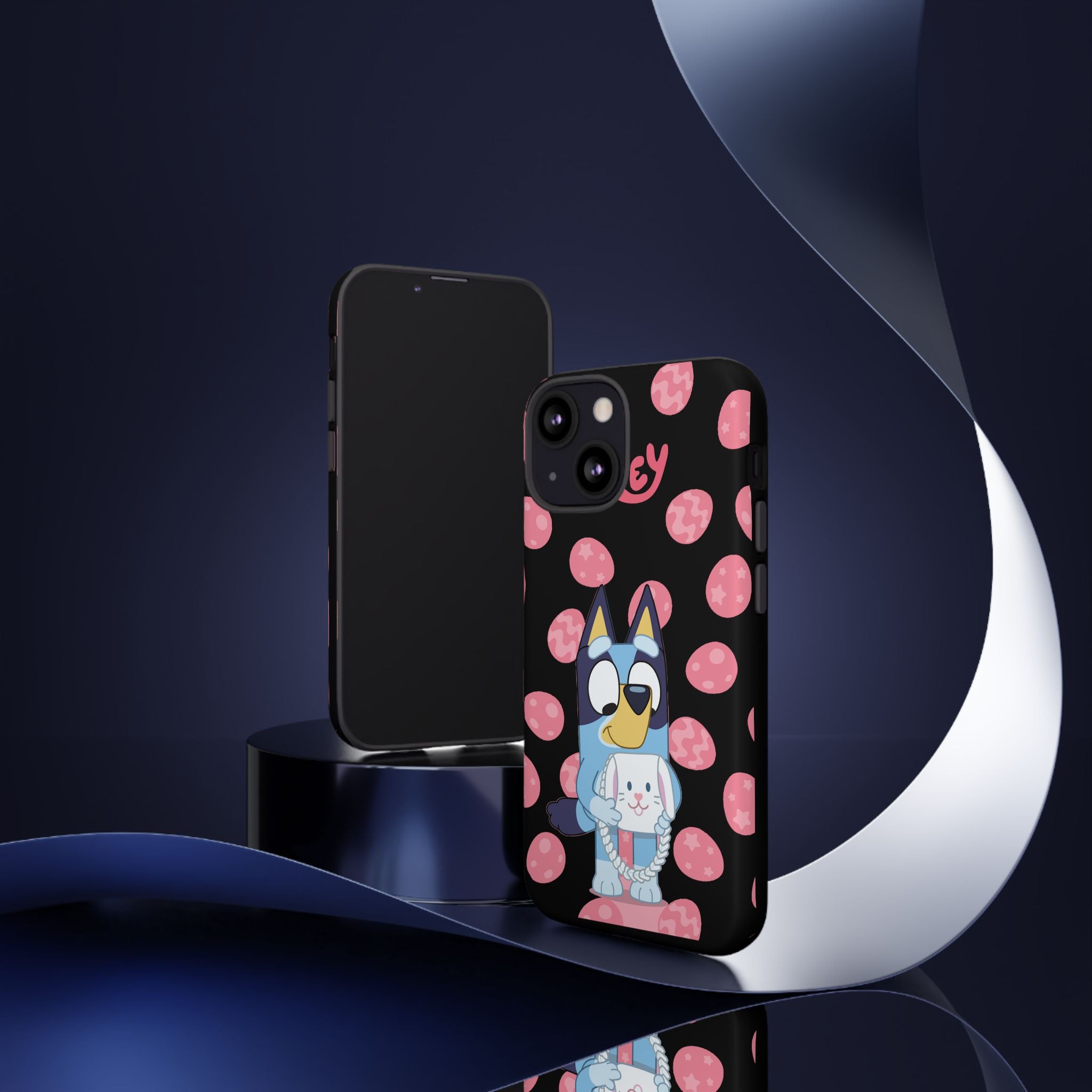 Bluey Holding Bunny phone case | Cute cartoon character phone case