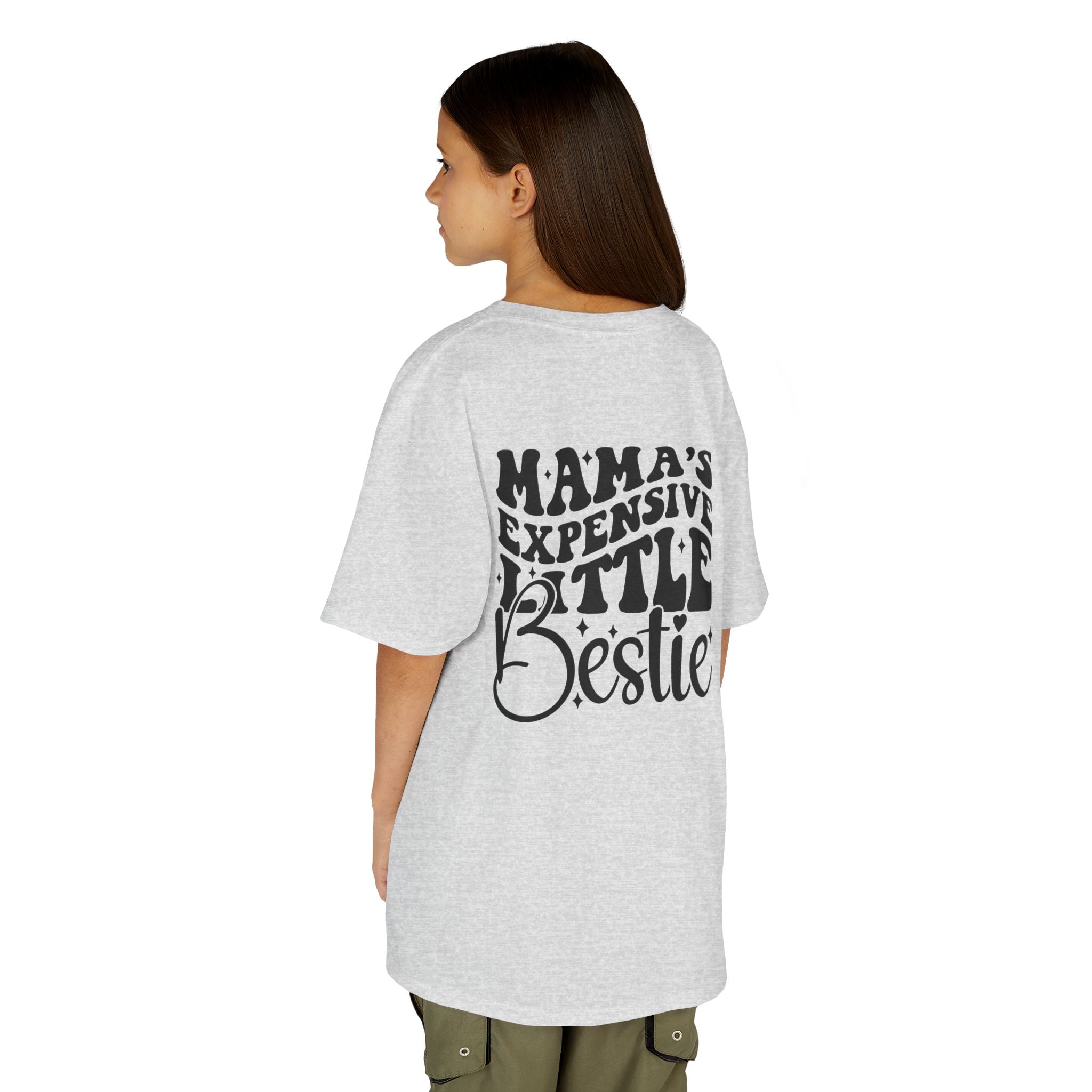 Kids Tee — "Mama’s Expensive Little Bestie" Graphic Shirt