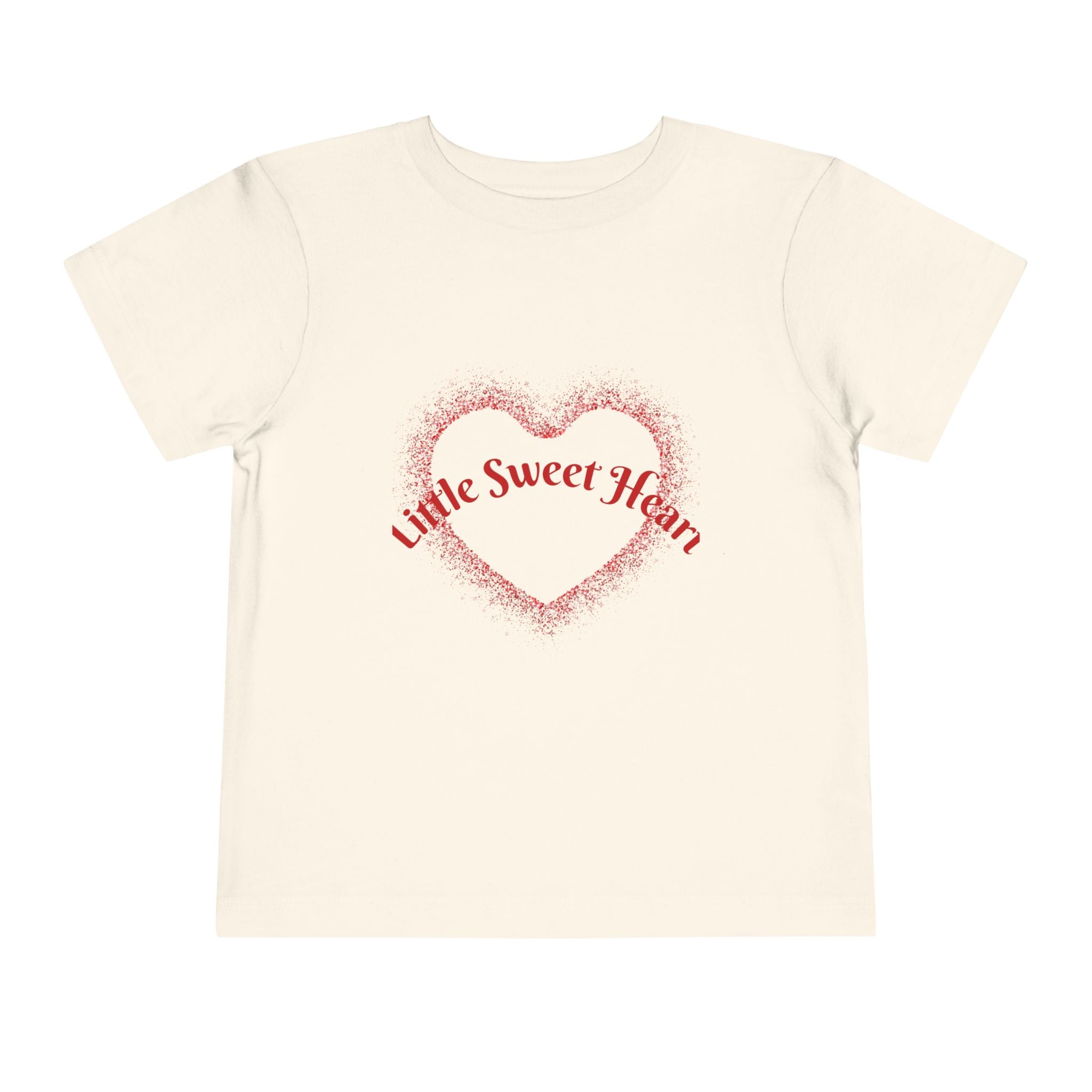 Little Sweet Heart heart design Toddler Tee | Valentine's kids shirt