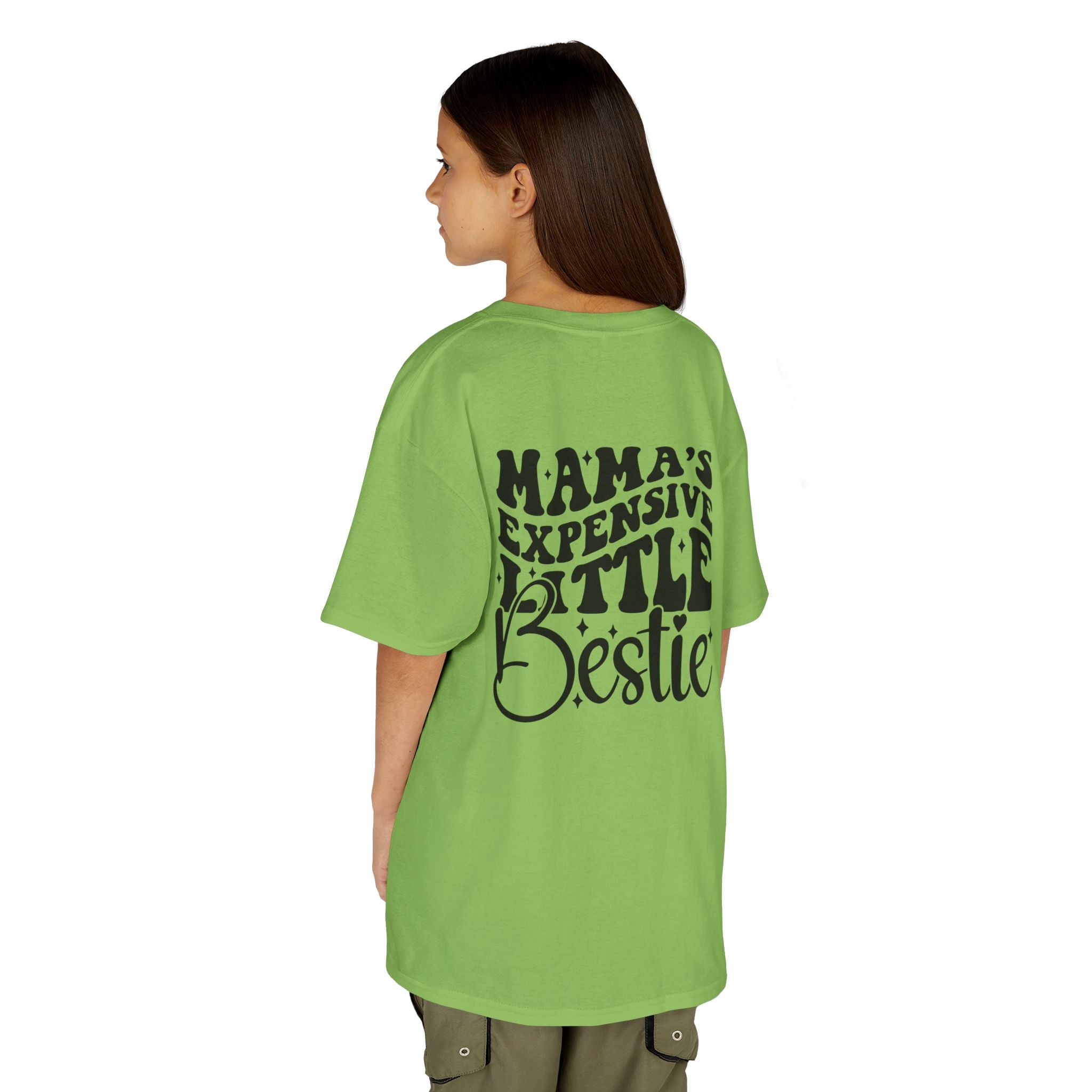 Kids Tee — "Mama’s Expensive Little Bestie" Graphic Shirt