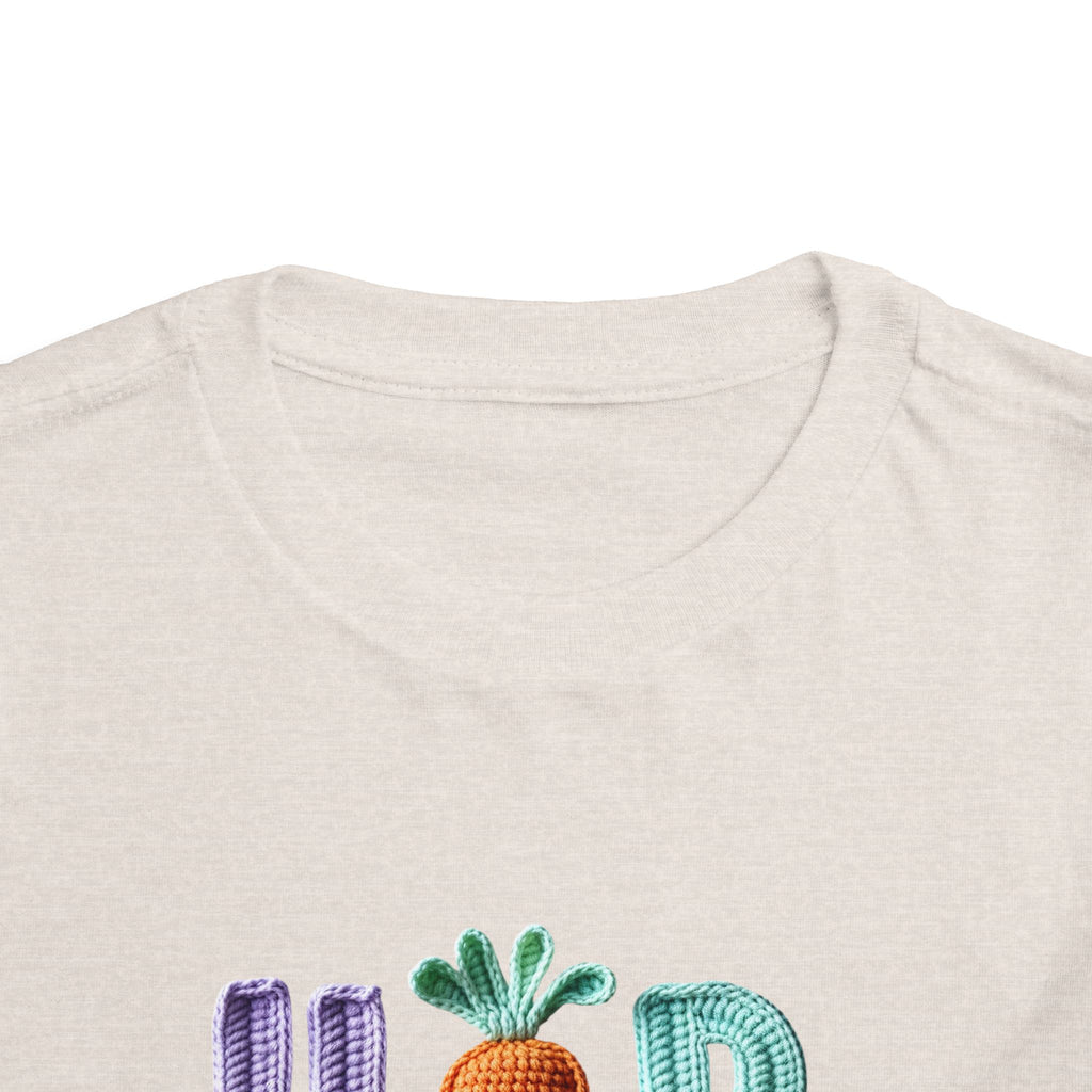 Hip Hop Easter Toddler Tee — Cute Bunny & Carrot Kids Shirt