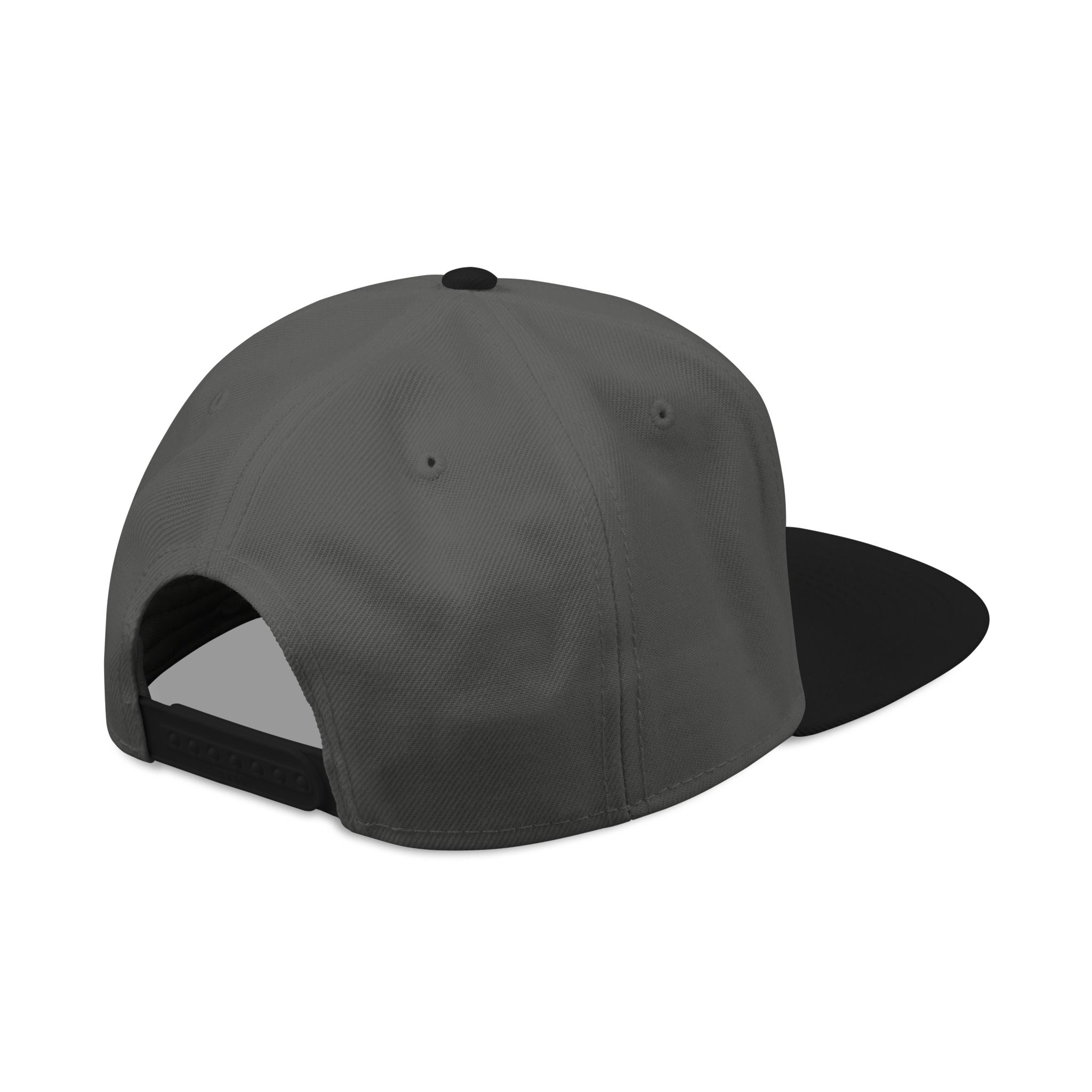 Embroidered Skull & Roses Snapback Hat — Gothic Streetwear Cap