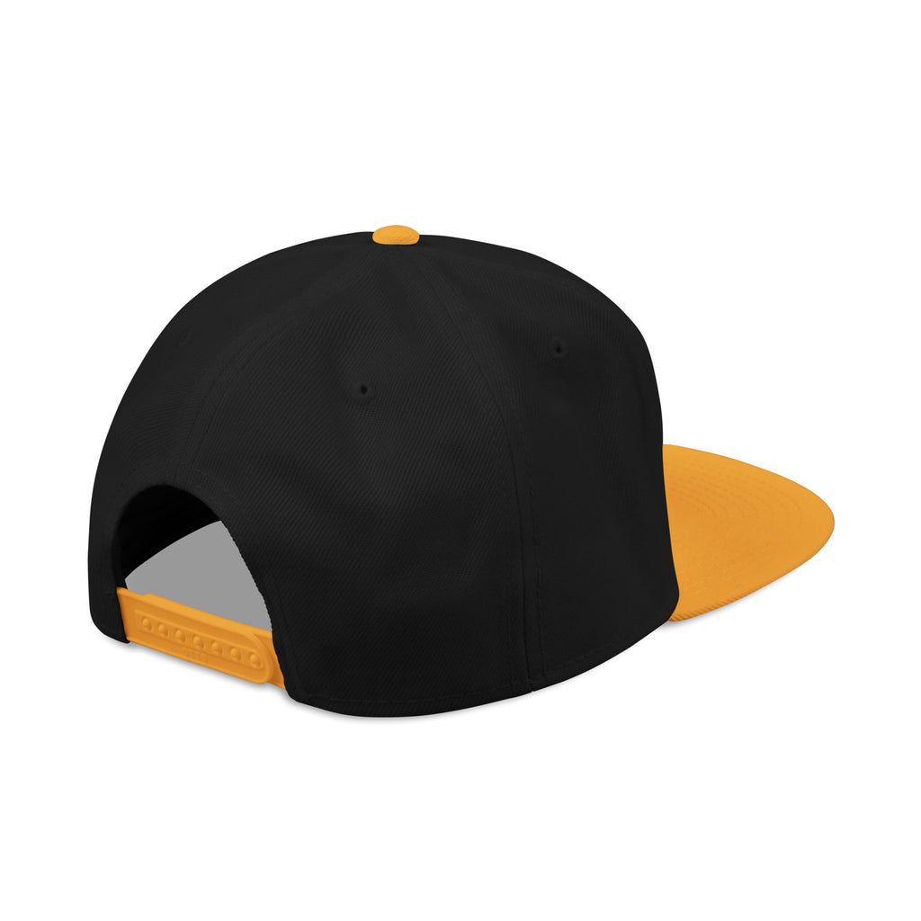 Embroidered Skull & Roses Snapback Hat — Gothic Streetwear Cap