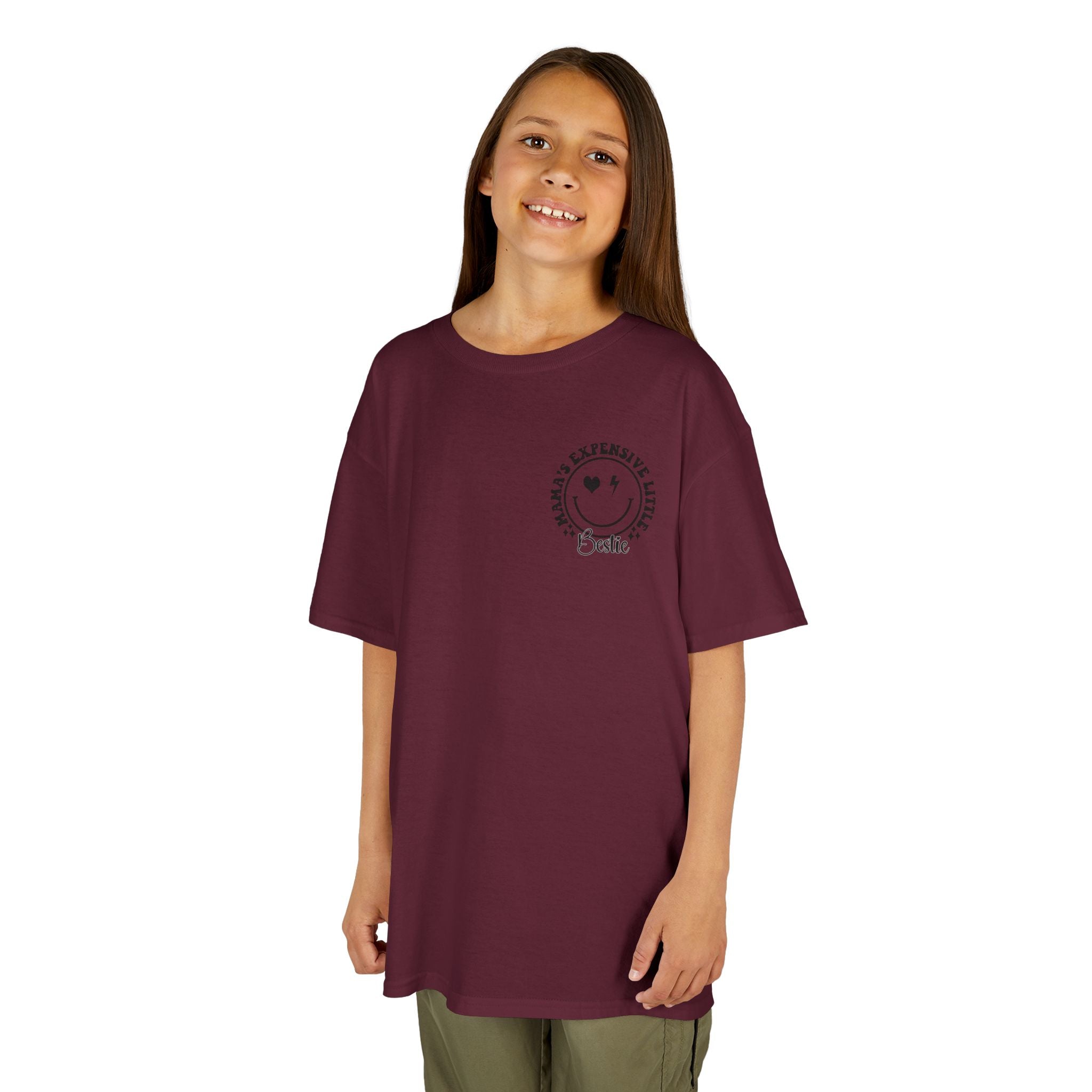 Kids Tee — "Mama’s Expensive Little Bestie" Graphic Shirt