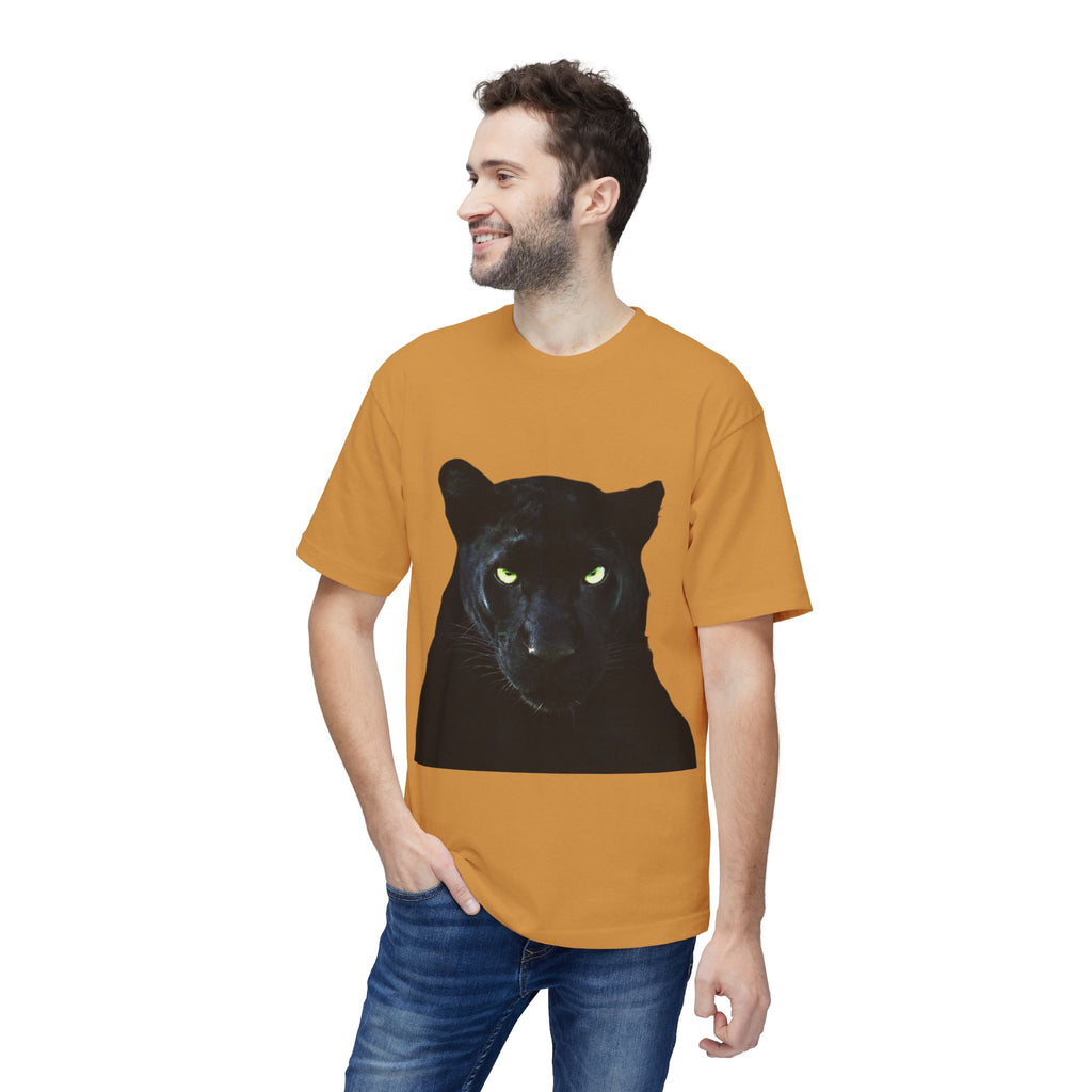 Black Panther Portrait T-Shirt — Bold Cat Graphic Tee