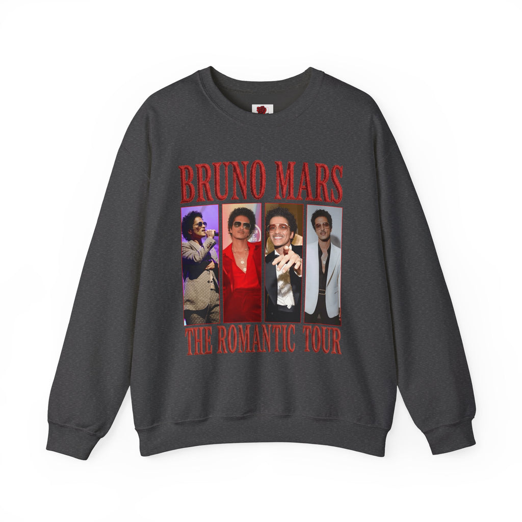 Tour Crewneck Sweatshirt — The Romantic Tour Graphic