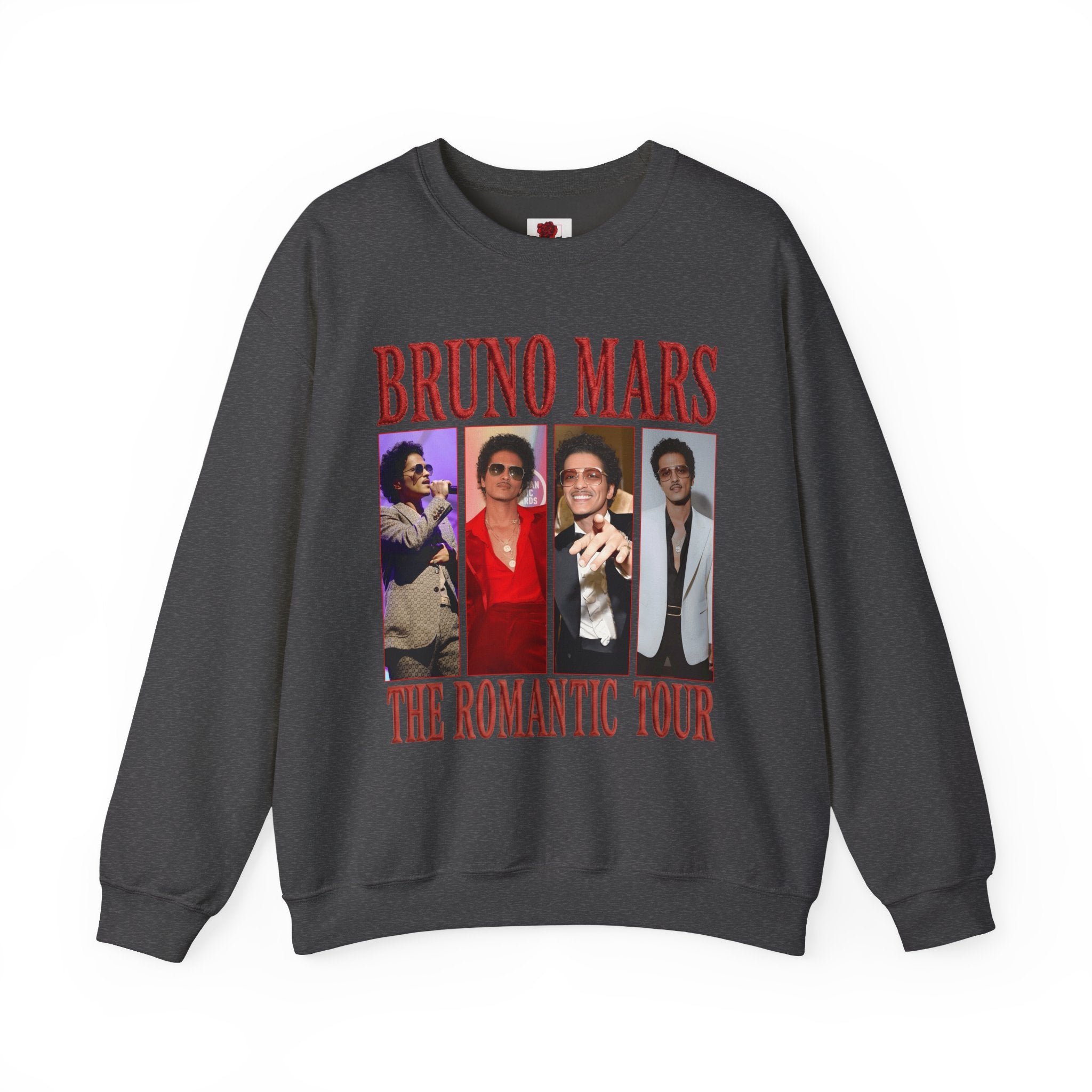 Tour Crewneck Sweatshirt — The Romantic Tour Graphic