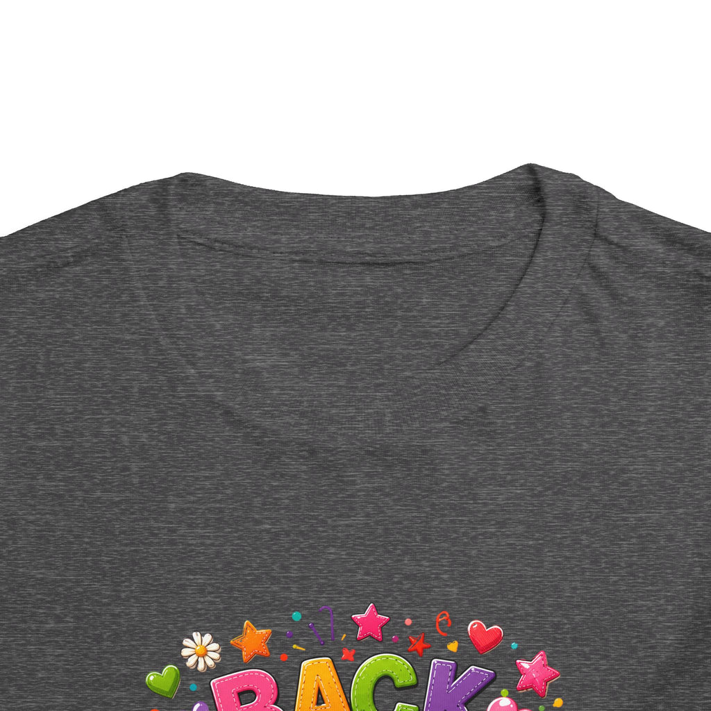 Back to School Toddler Tee – Cute Kawaii School Supplies Graphic