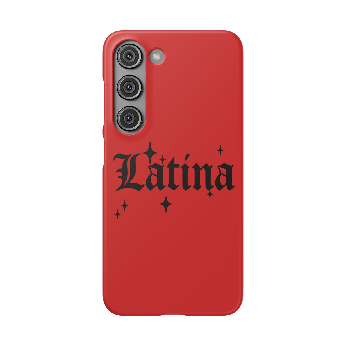 Latina script with stars Phone Case | Snap Case