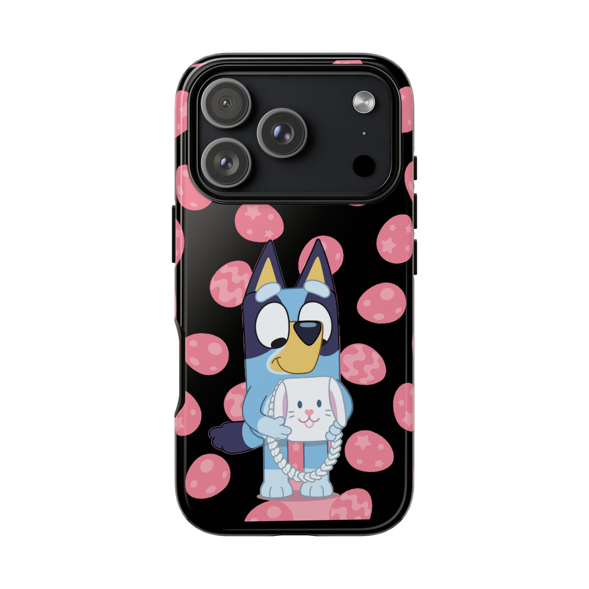 Bluey Holding Bunny phone case | Cute cartoon character phone case