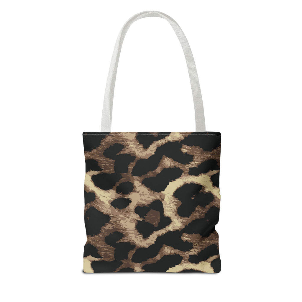 Leopard Print Tote Bag - All-Over-Print Fashion Shopper