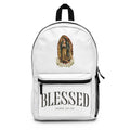 Blessed Backpack — Virgen de Guadalupe Christian Backpack with 'BLESSED' & John 20:29