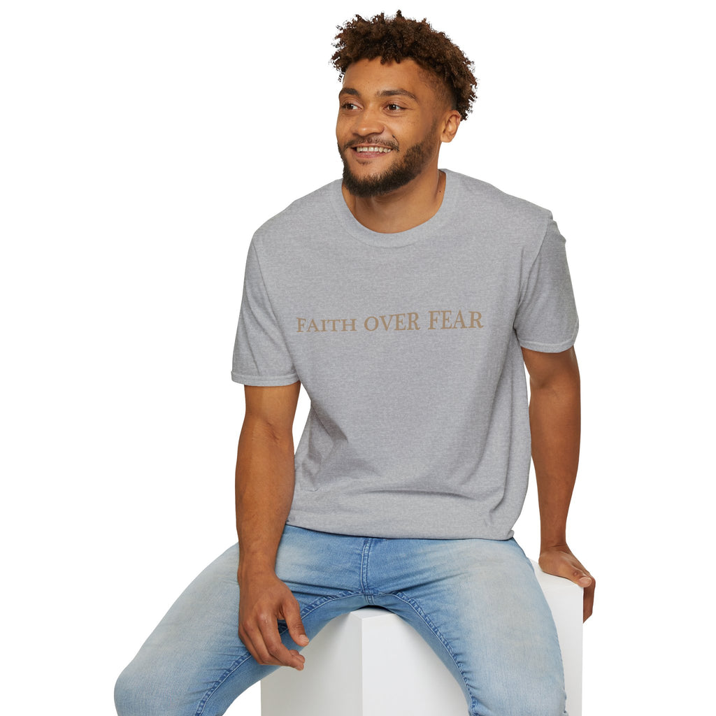 Faith Over Fear T-Shirt — Inspirational Christian Tee