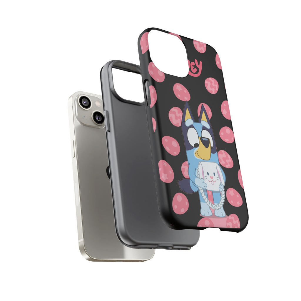 Bluey Holding Bunny phone case | Cute cartoon character phone case
