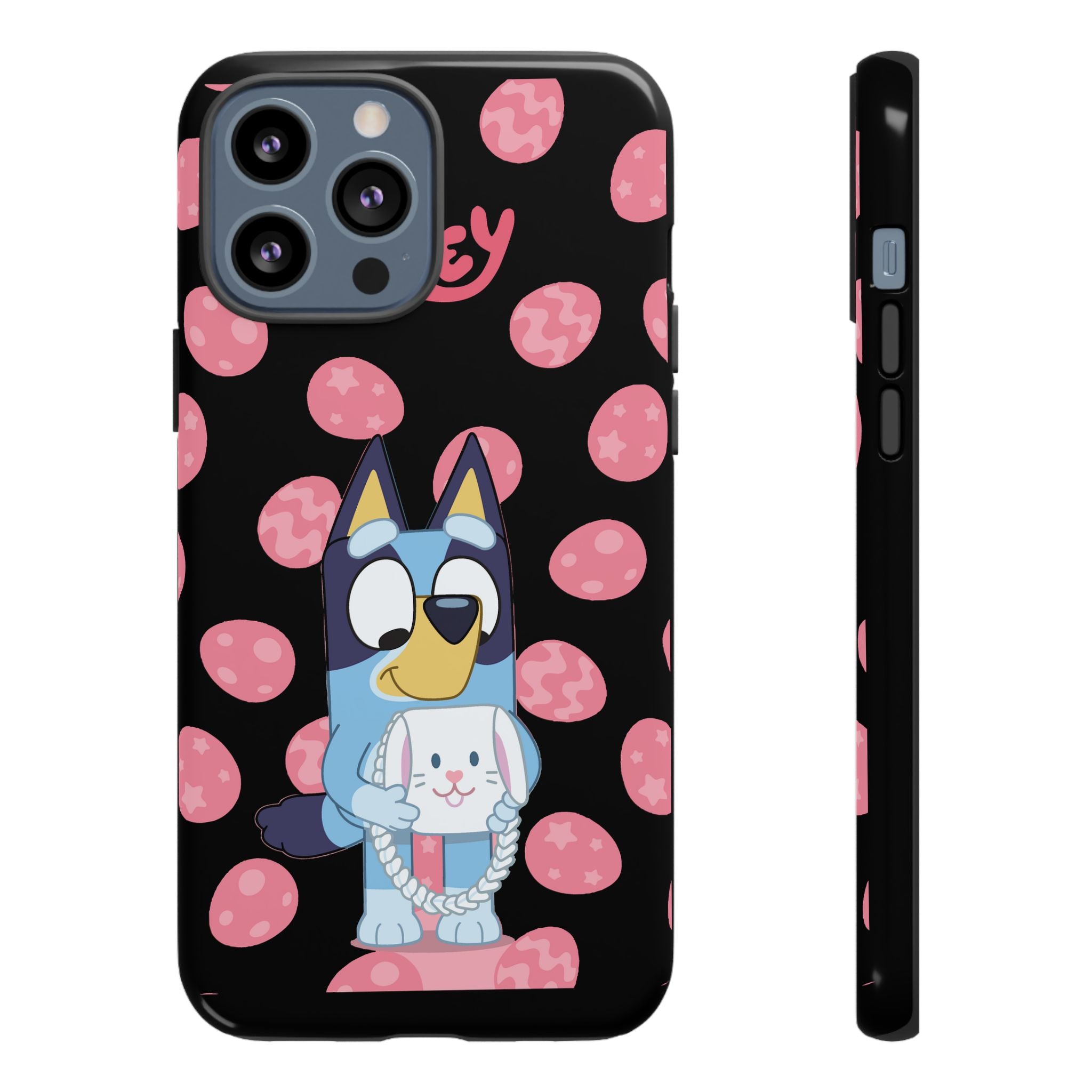 Bluey Holding Bunny phone case | Cute cartoon character phone case