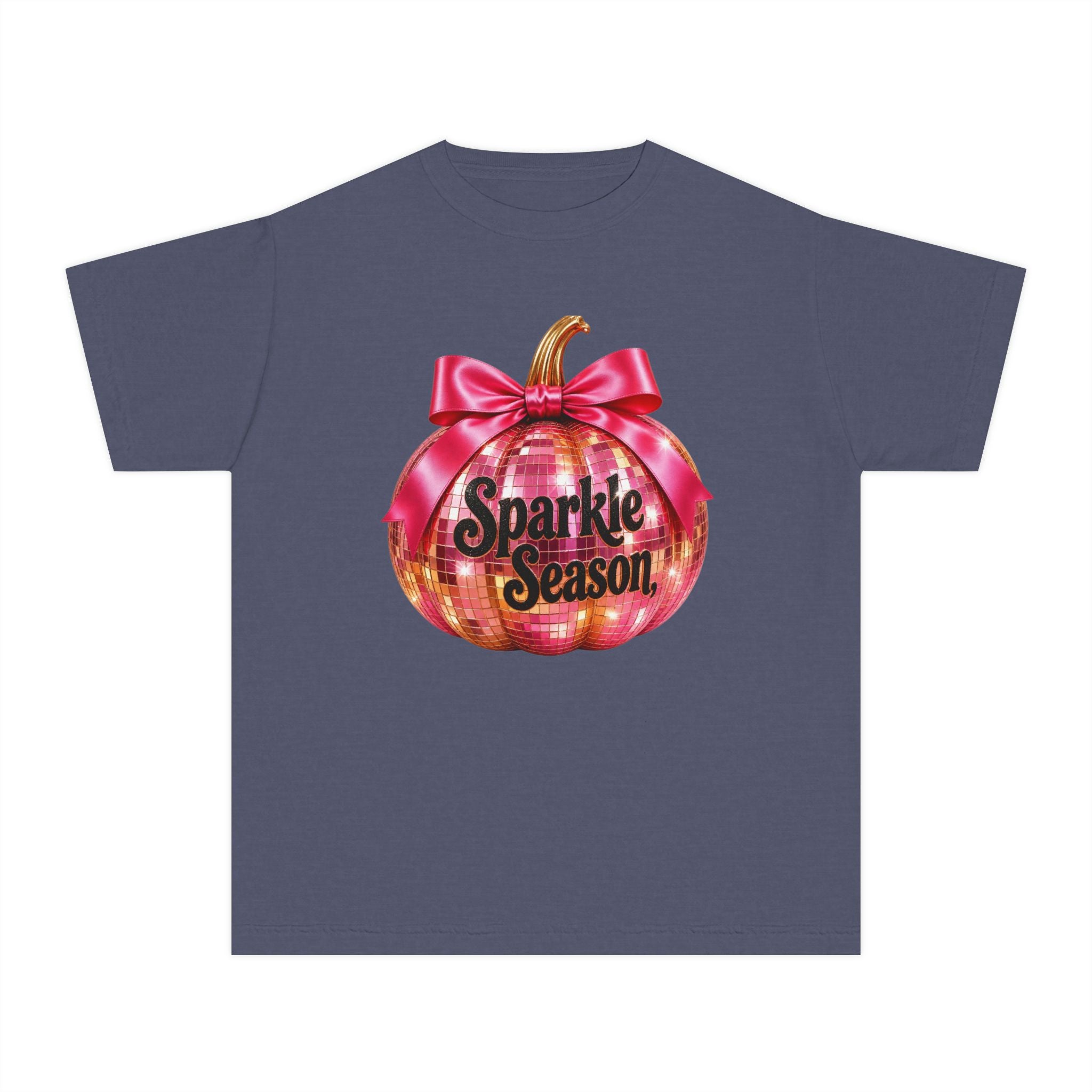 Sparkle Season Pumpkin Youth T‑Shirt