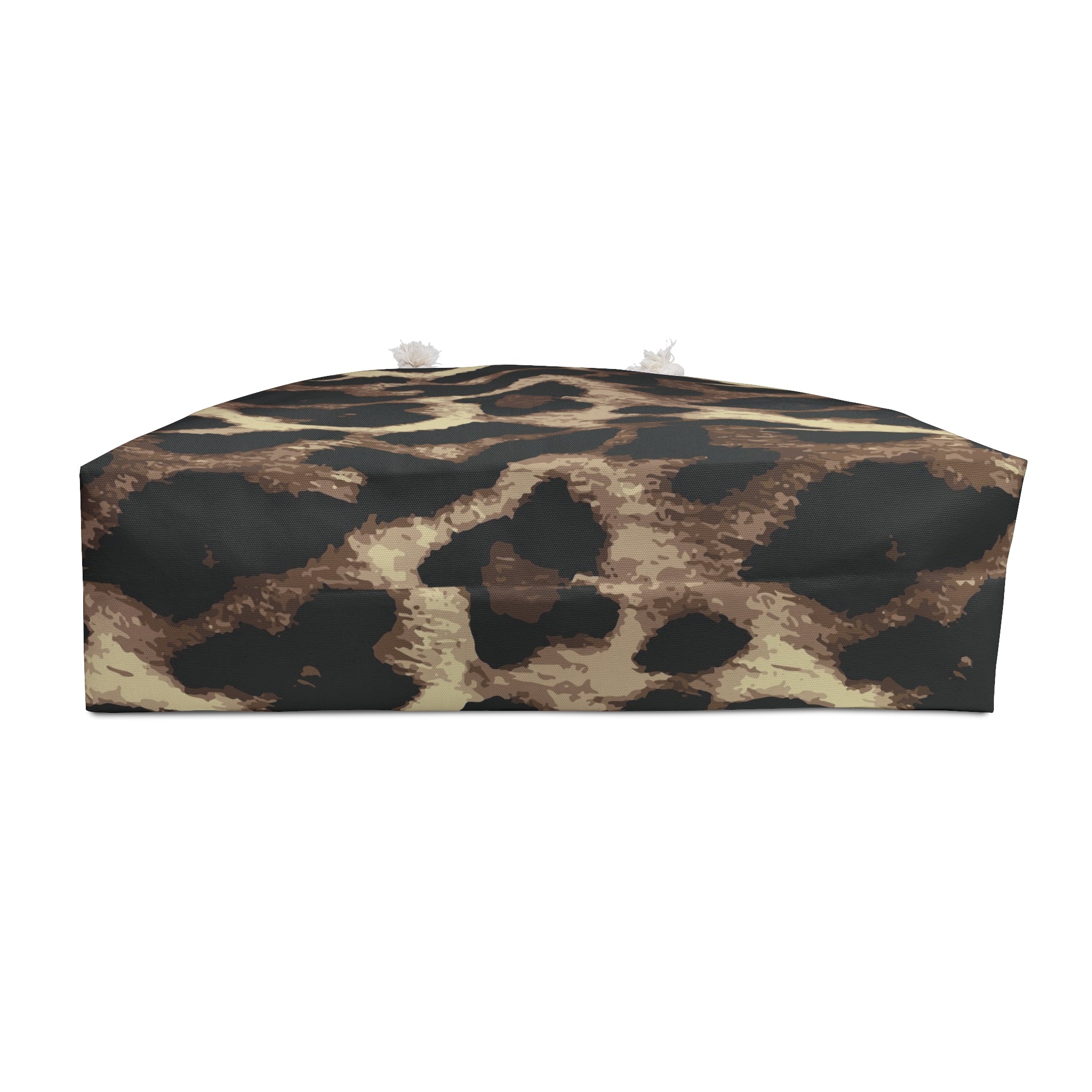 Leopard Print Weekender Bag — Chic Animal Print Travel Tote