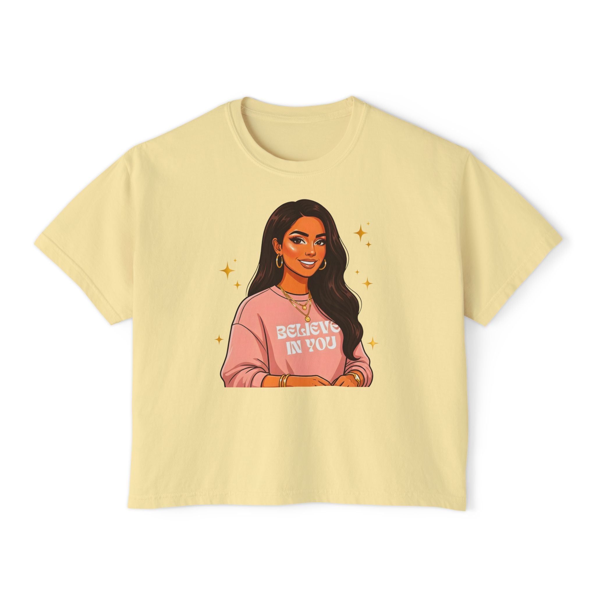 Believe In You Boxy Tee