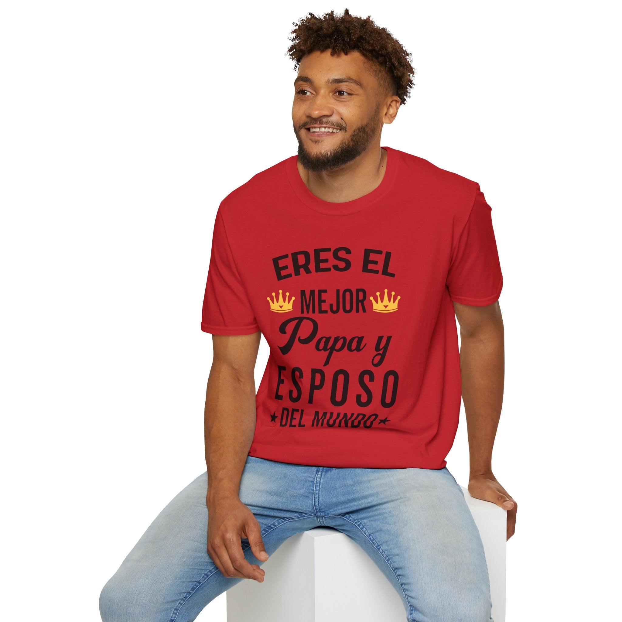 T-Shirt — "Eres el mejor papá y esposo del mundo" Spanish Father's Day Tee