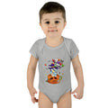 Infant Halloween Witch Pumpkin Bodysuit – Cute Baby Trick-or-Treat Costume