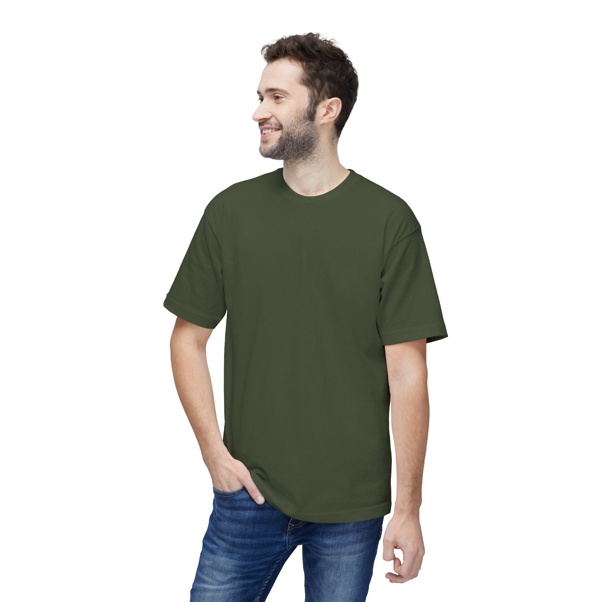 Crown Graphic T-Shirt — Grunge Black Paint Crown Back Print