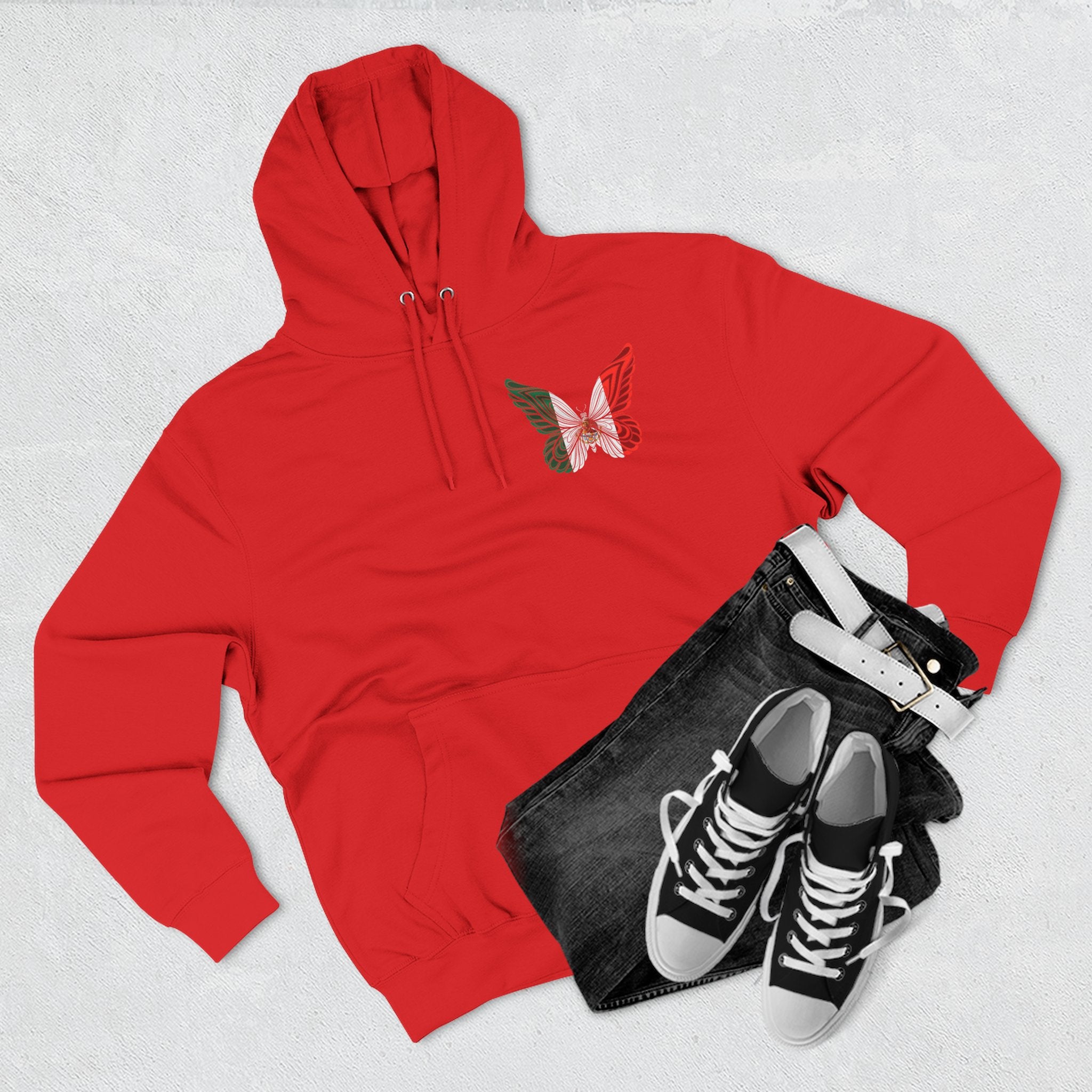 Viva Mexico Butterfly Hoodie