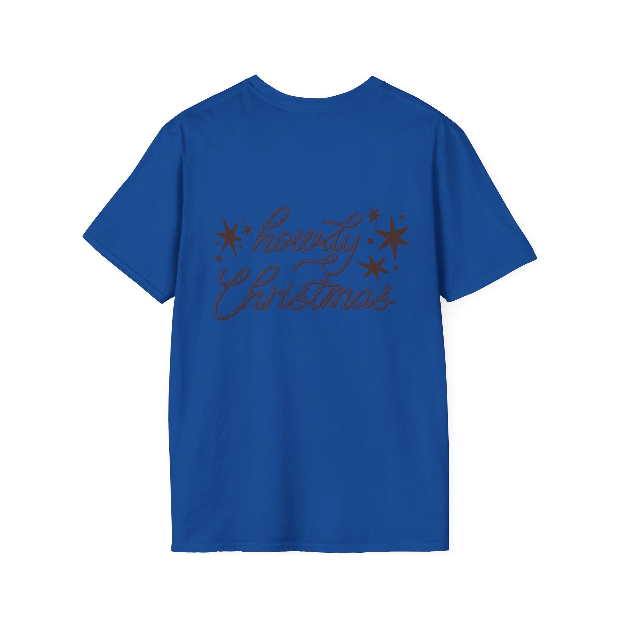 Western Christmas Tee — Cowboy Hat & Boots Holiday Shirt