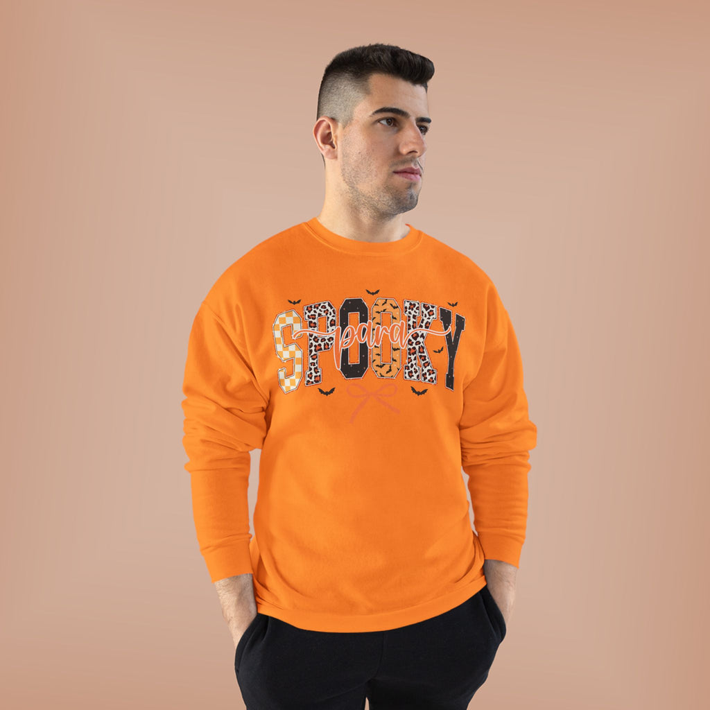 Spooky Leopard Halloween Crewneck Sweatshirt