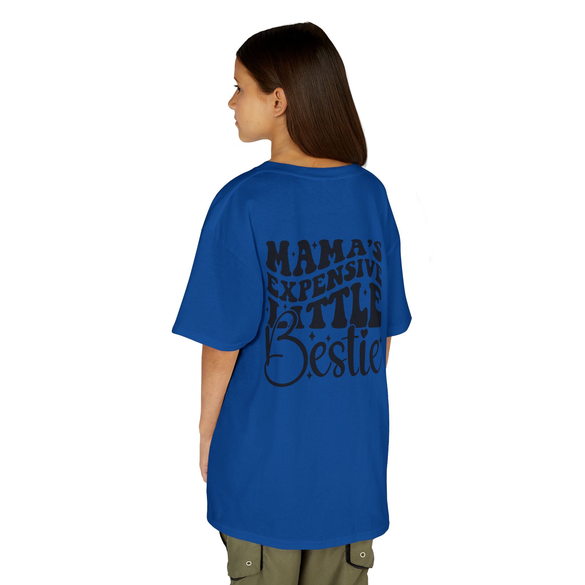 Kids Tee — "Mama’s Expensive Little Bestie" Graphic Shirt