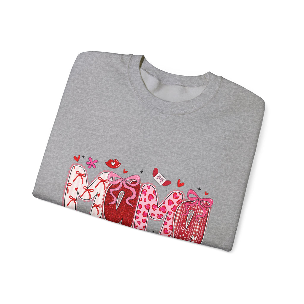 Heart Graphic Sweatshirt - Cute Valentine’s Day
