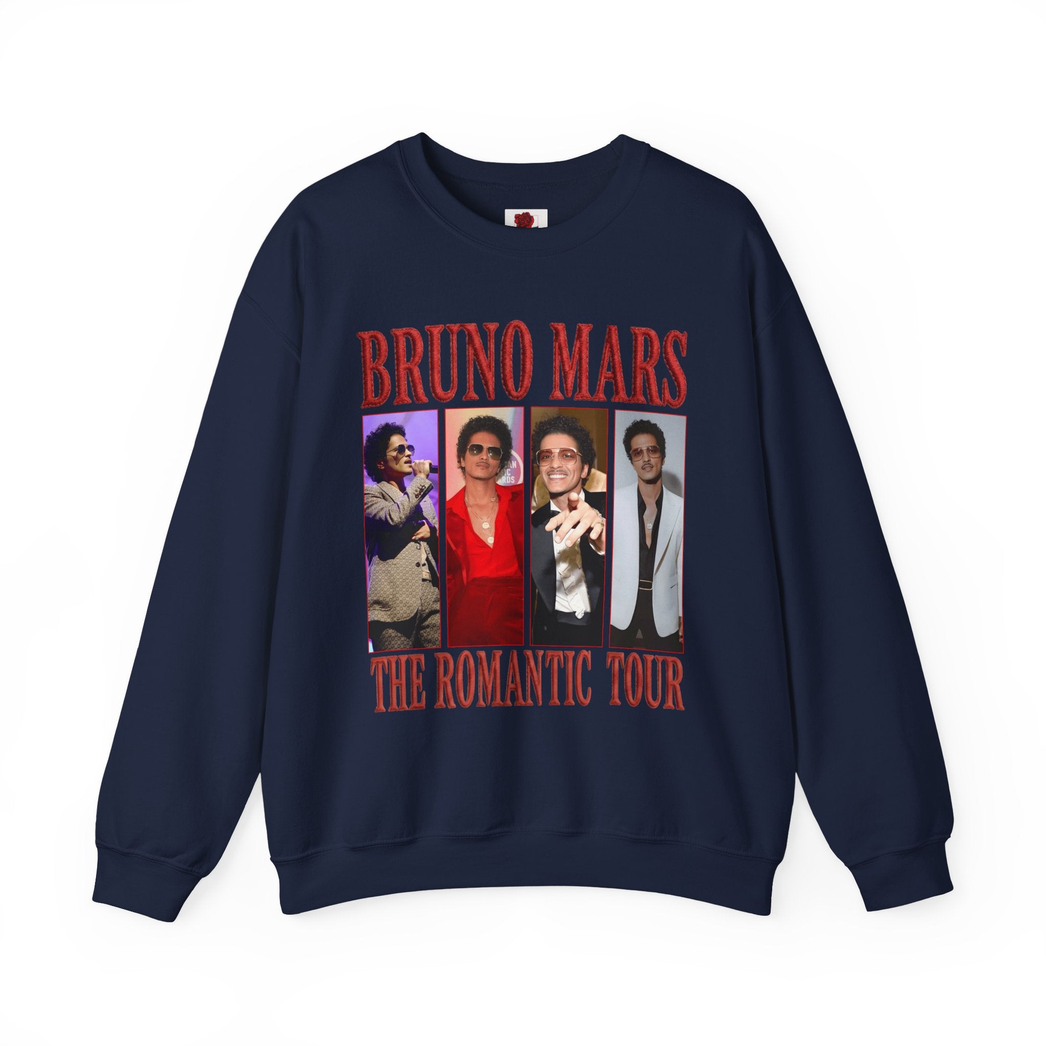 Tour Crewneck Sweatshirt — The Romantic Tour Graphic