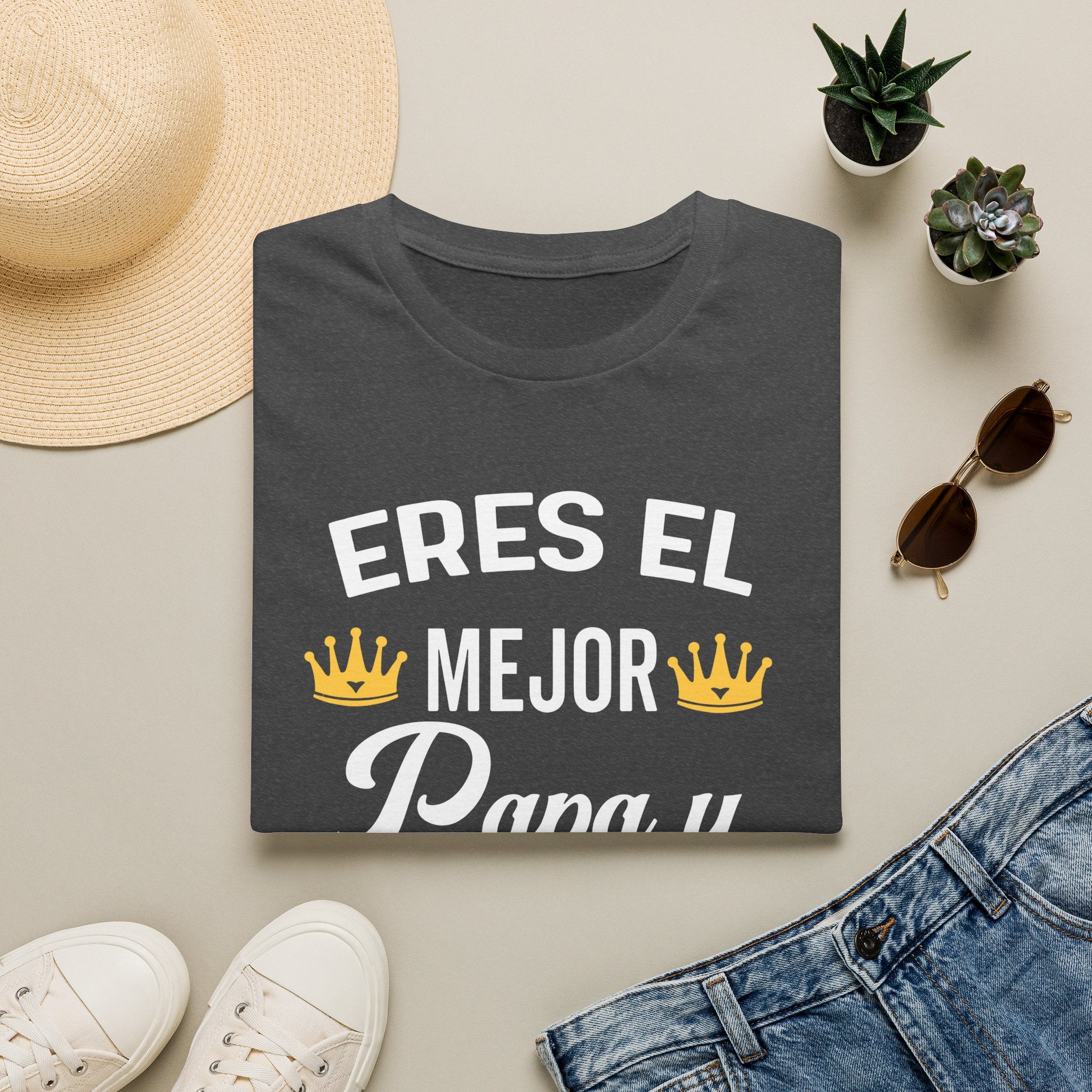 T-Shirt "Eres el Mejor Papa y Esposo del Mundo" – Regalo Día del Padre en Español
